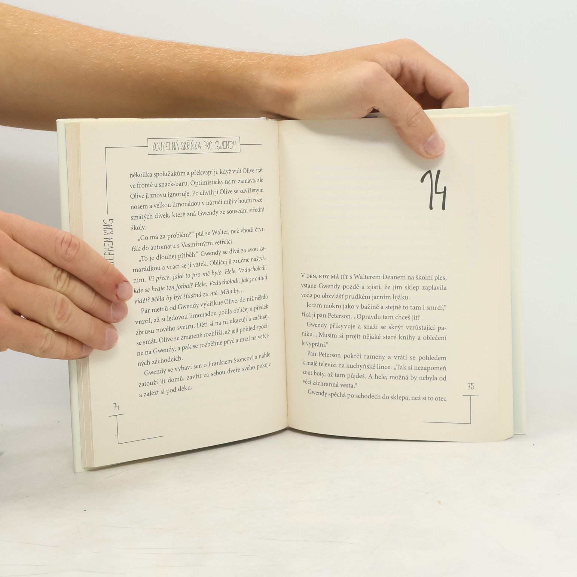 Stephen King Kouzelná skříňka pro Gwendy