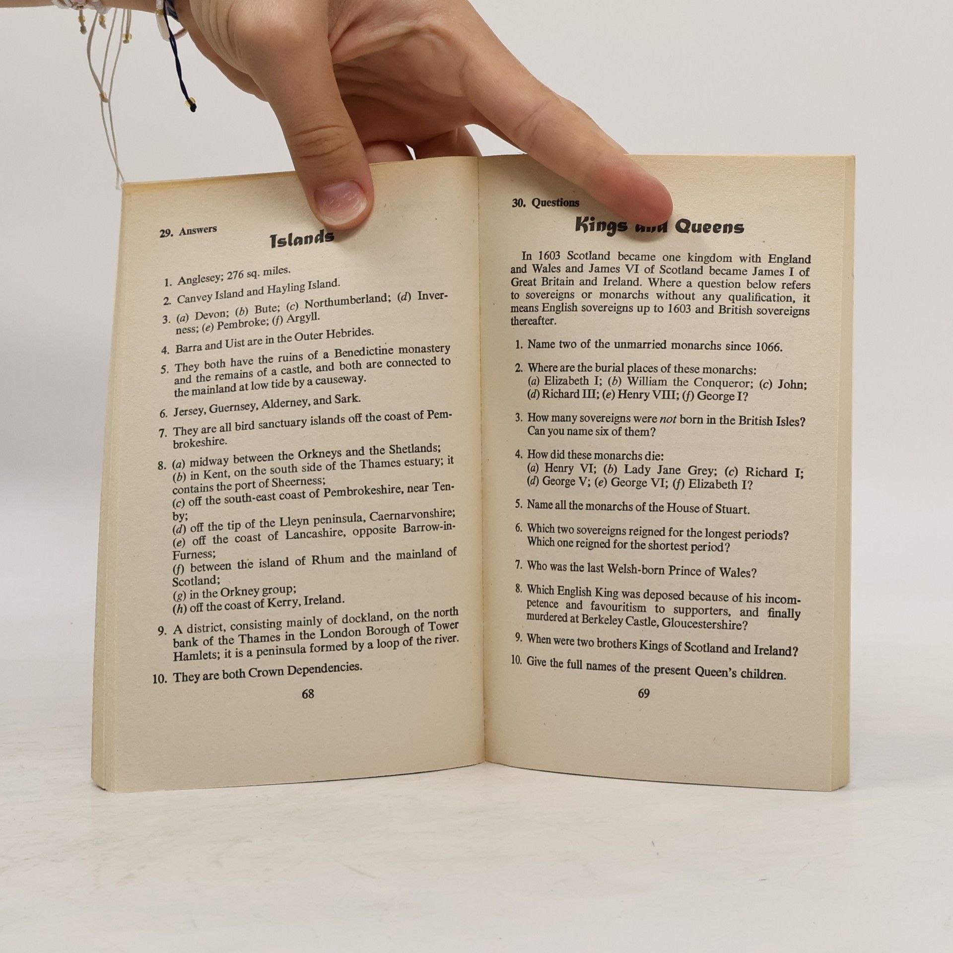 J. G. Barton The All British QuizBook