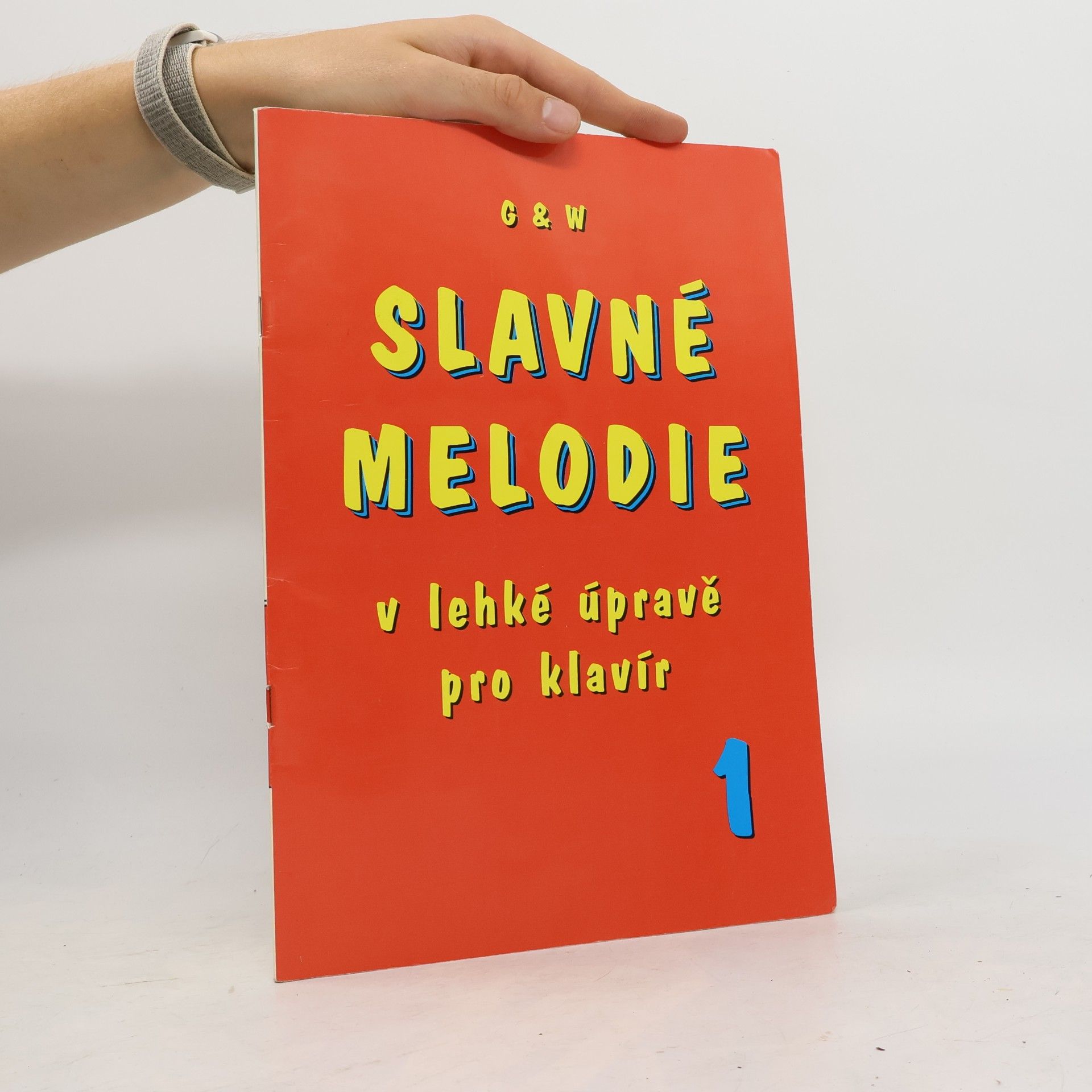 G+W Slavné melodie v lehké úpravě pro klavír 1.díl+CD