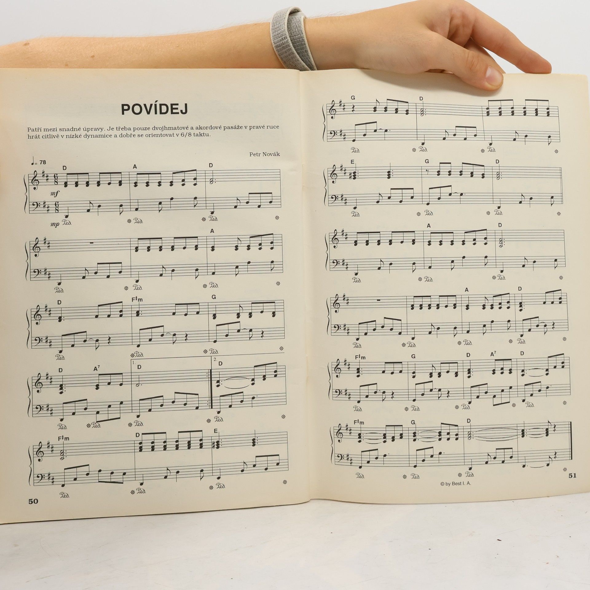 G+W Slavné melodie v lehké úpravě pro klavír 1.díl+CD