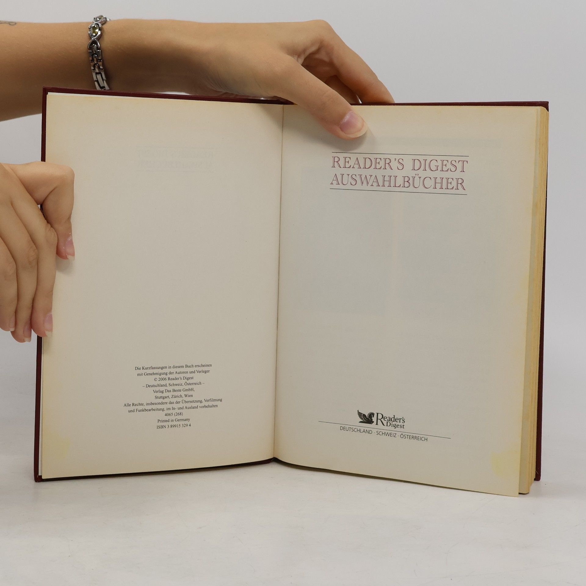 Kolektiv autorů Reader's Digest Auswahlbücher. Gold unter dem Schnee. Rosannas Tochter. Stirb ewig. Jene Tage voller Träume.