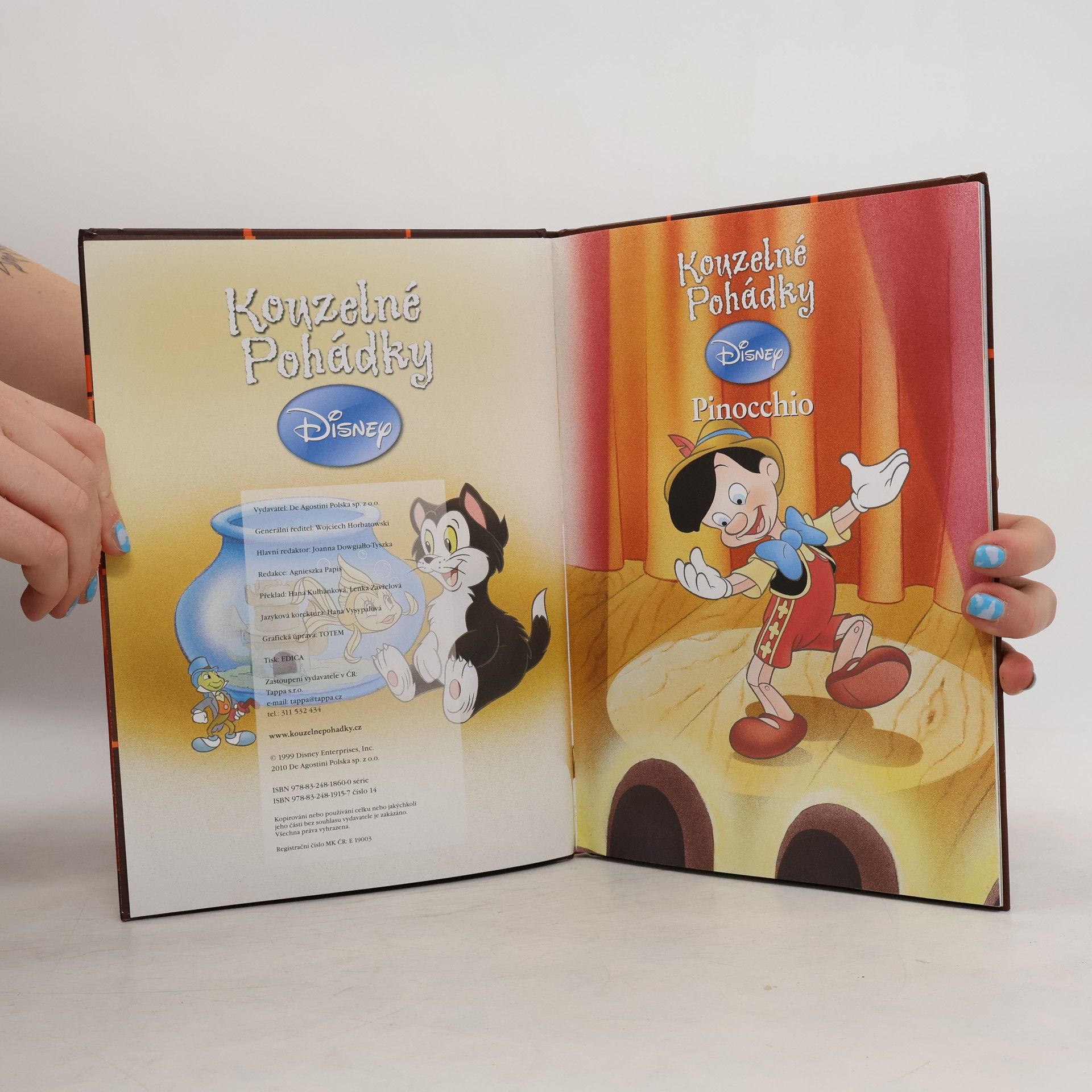 Hana Kulhánková Kouzelné pohádky 14. Pinocchio