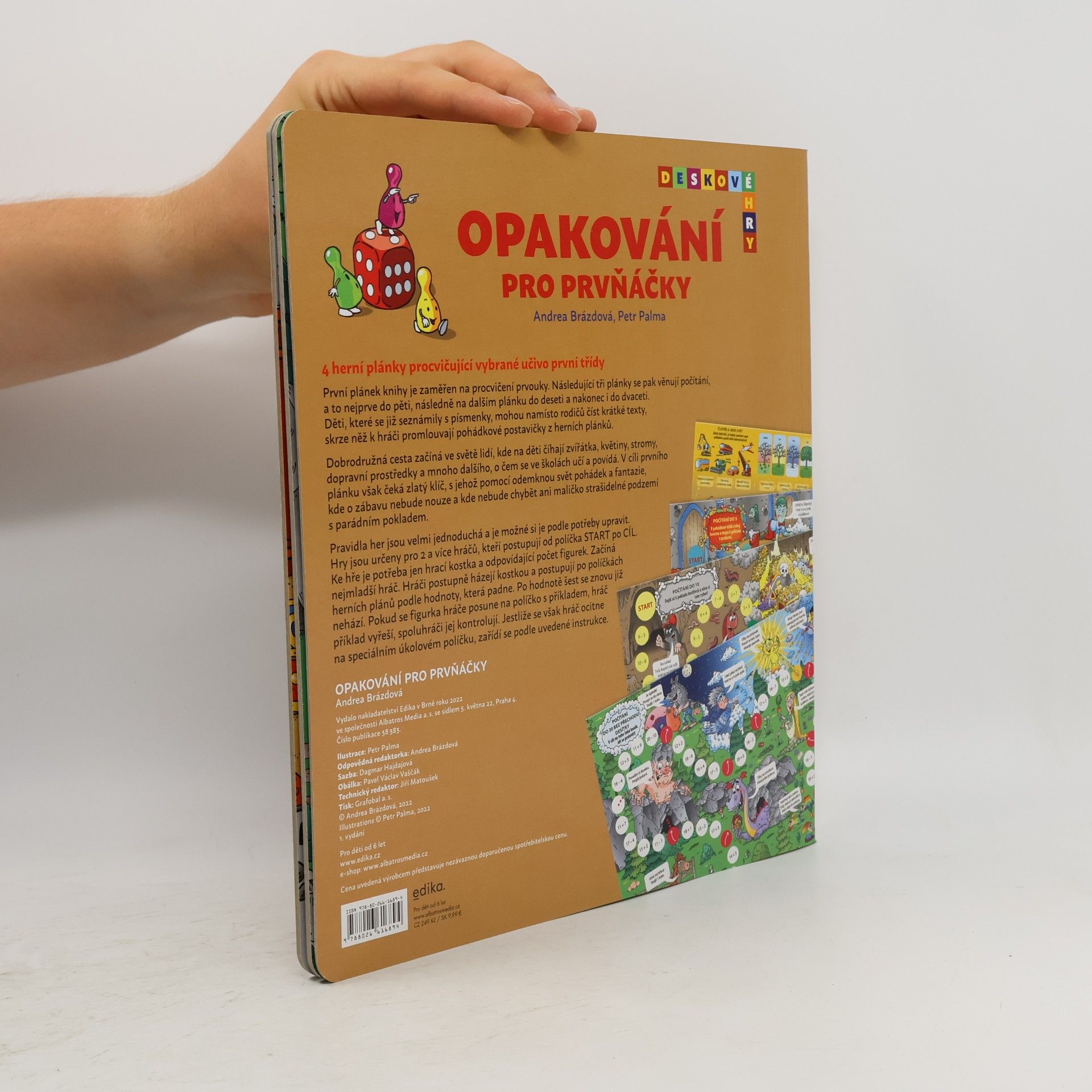 Andrea Brázdová Deskové hry. Opakování pro prvňáčky