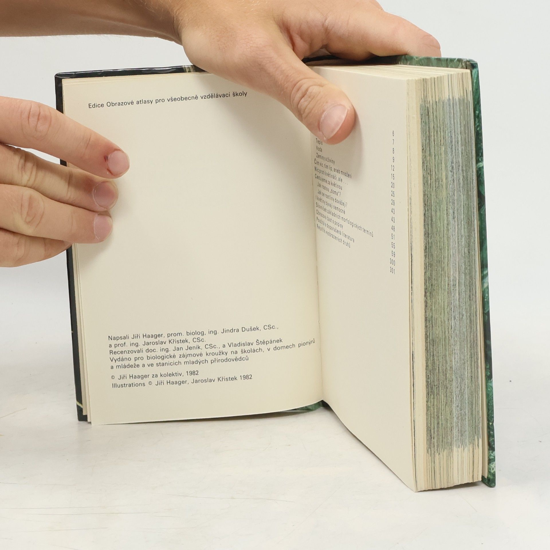 Jiří R. Haager Kapesní atlas pěstovaných exotických rostlin