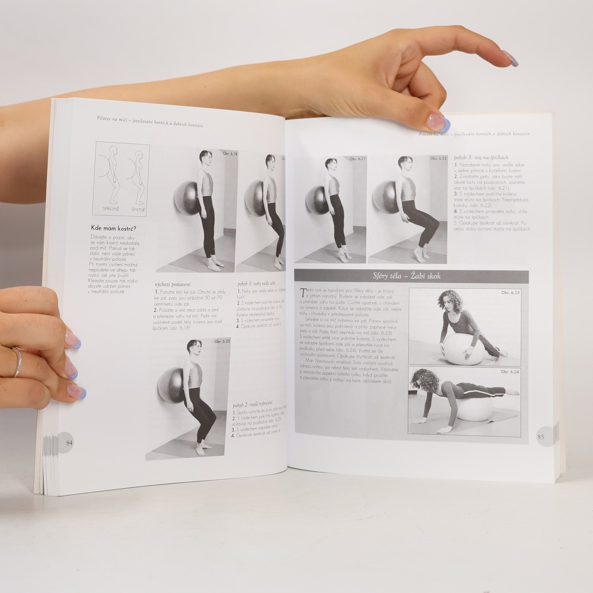 Colleen Craig Pilates na míči