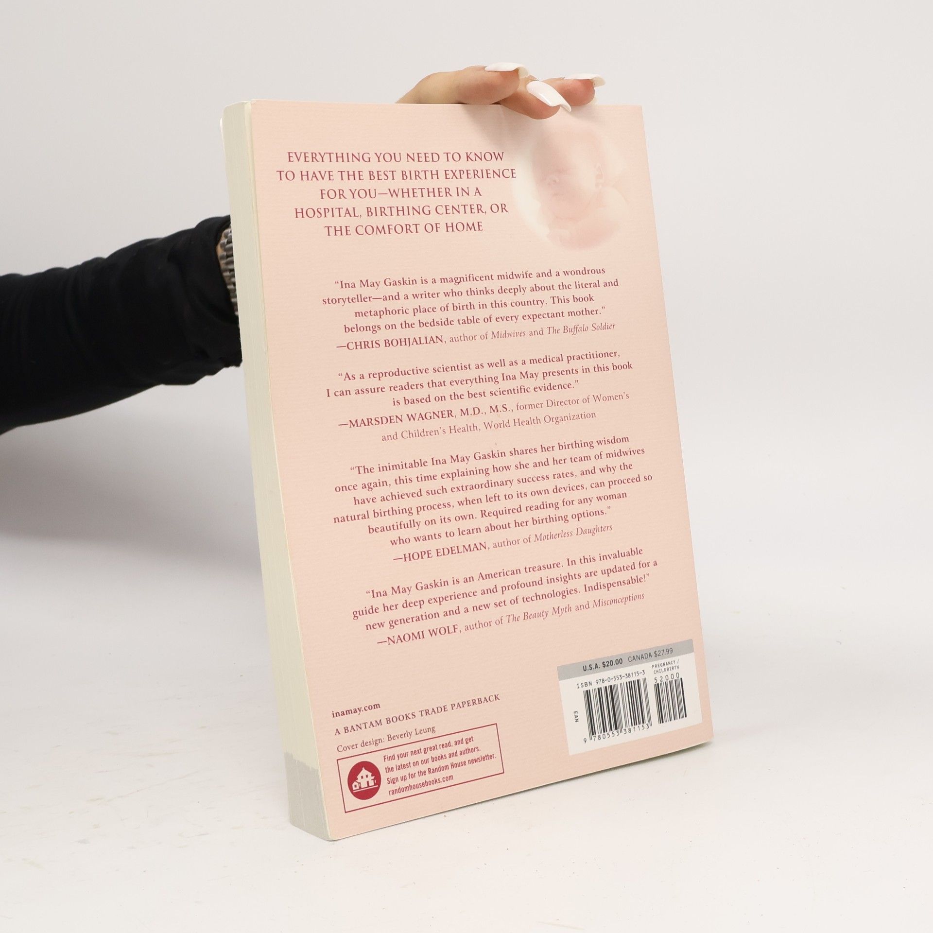Ina May Gaskin Ina May's Guide to Childbirth