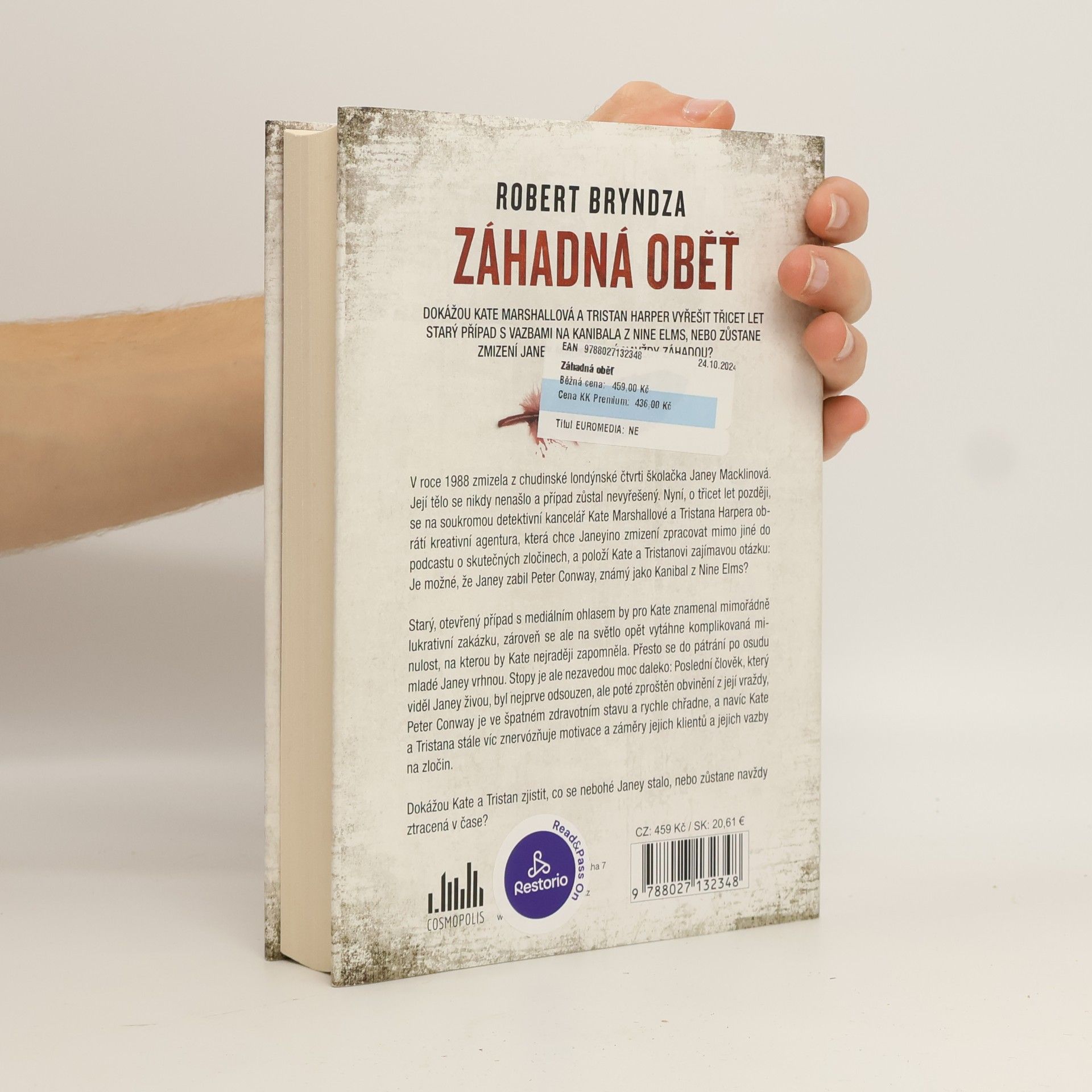 Robert Bryndza Záhadná oběť