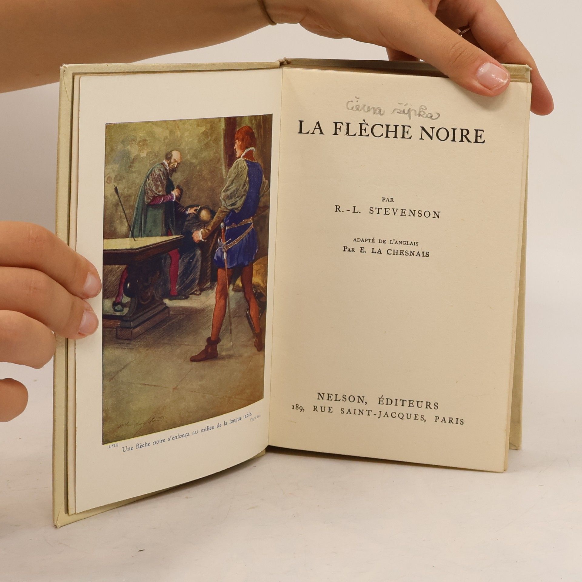 Robert Louis Stevenson La flèche noire