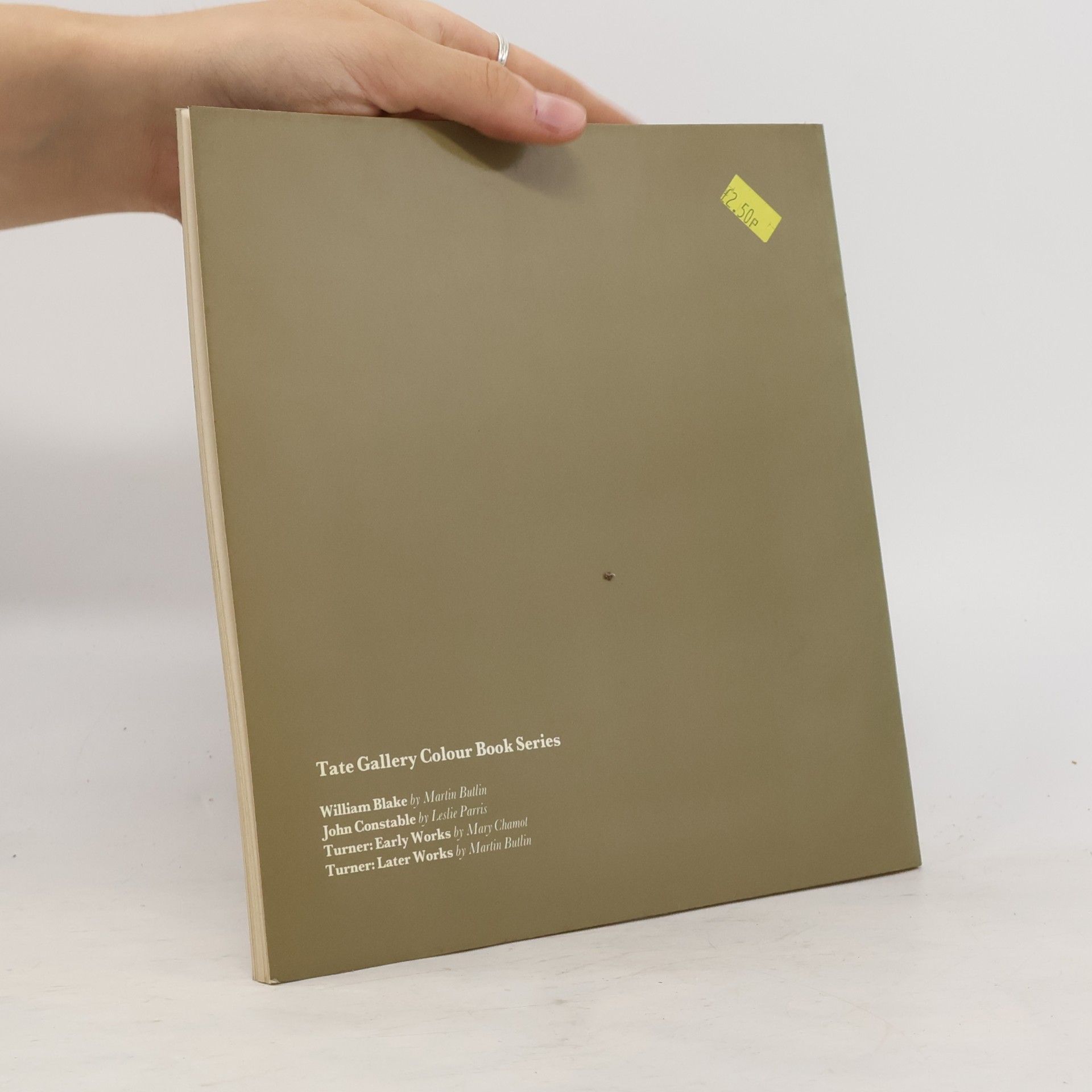 Martin Butlin Tate Gallery Colour Book Series: The Later Works of J. M. W. Turner
