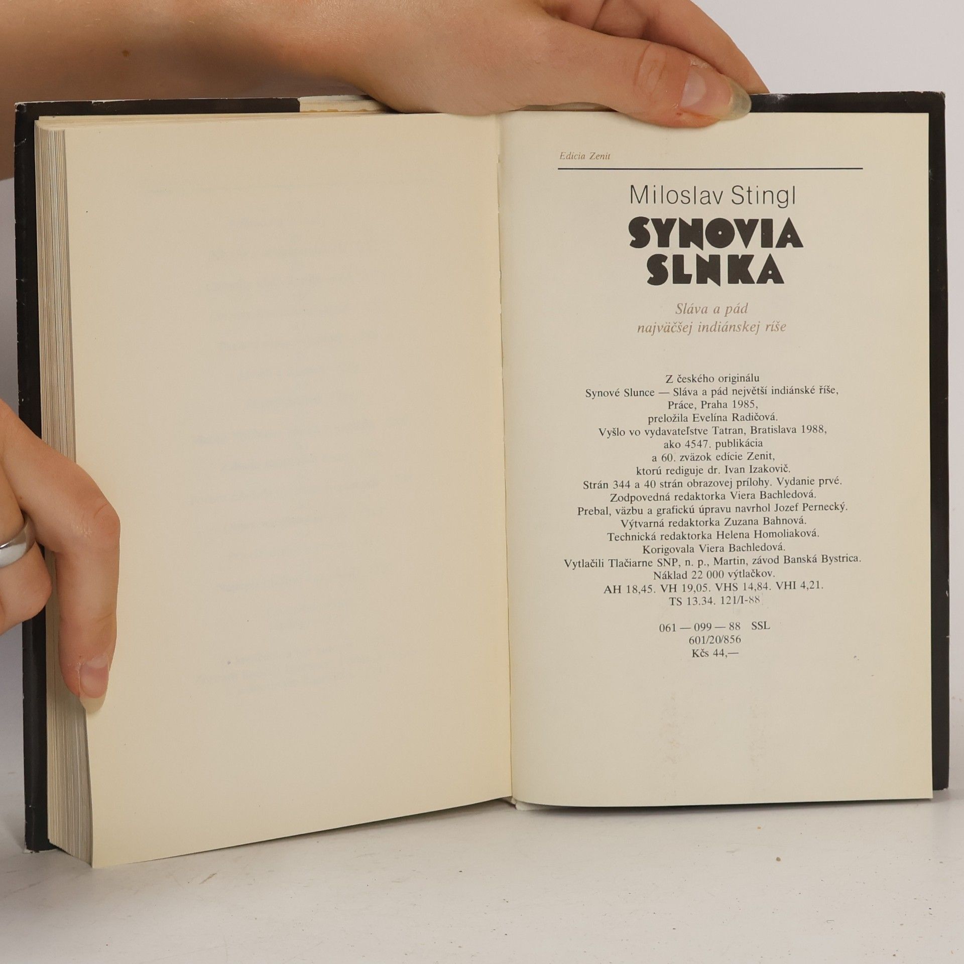 Miloslav Stingl Synovia slnka