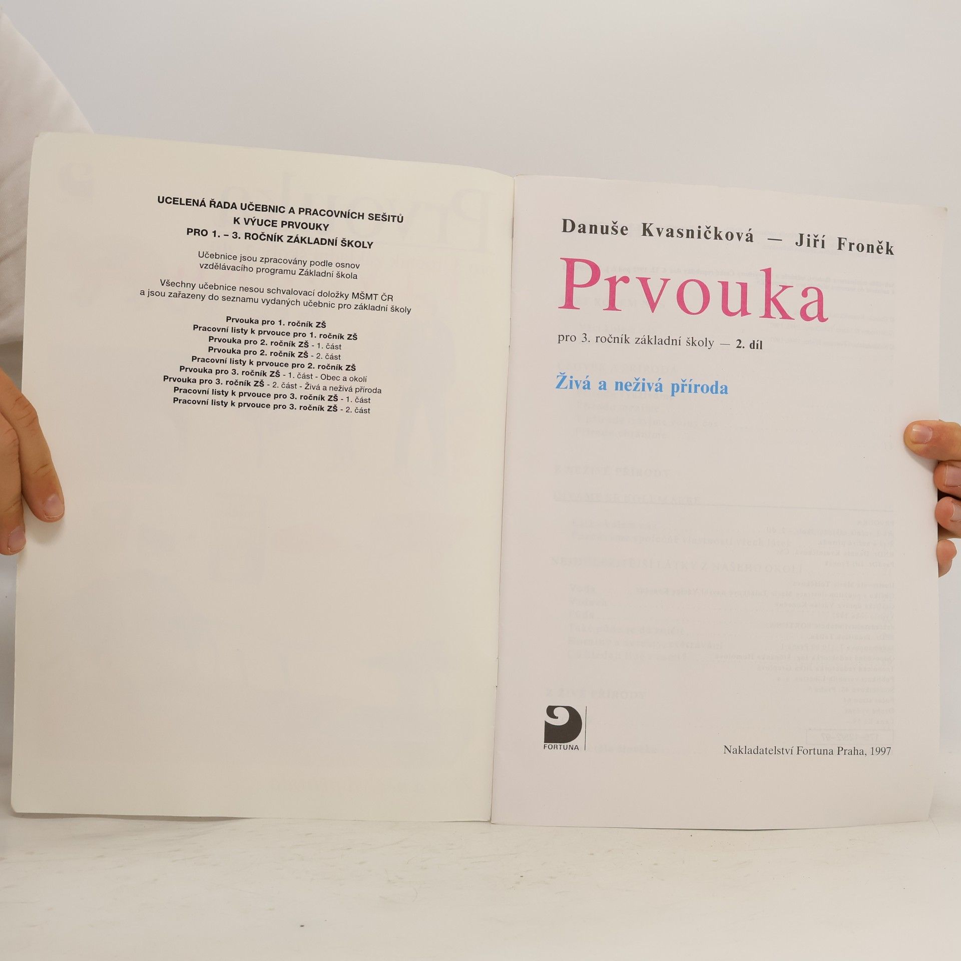 Danuše Kvasničková Prvouka 2. díl