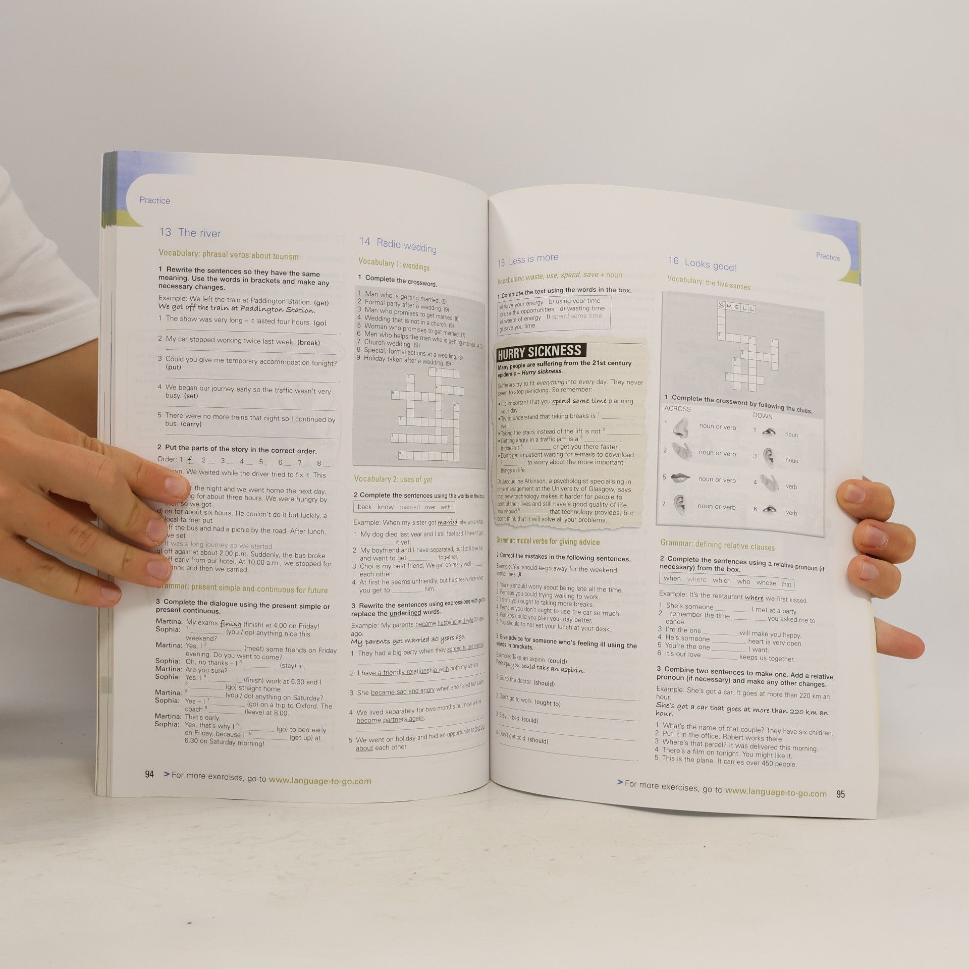 Araminta Crace Language to go: Student's book - intermediate