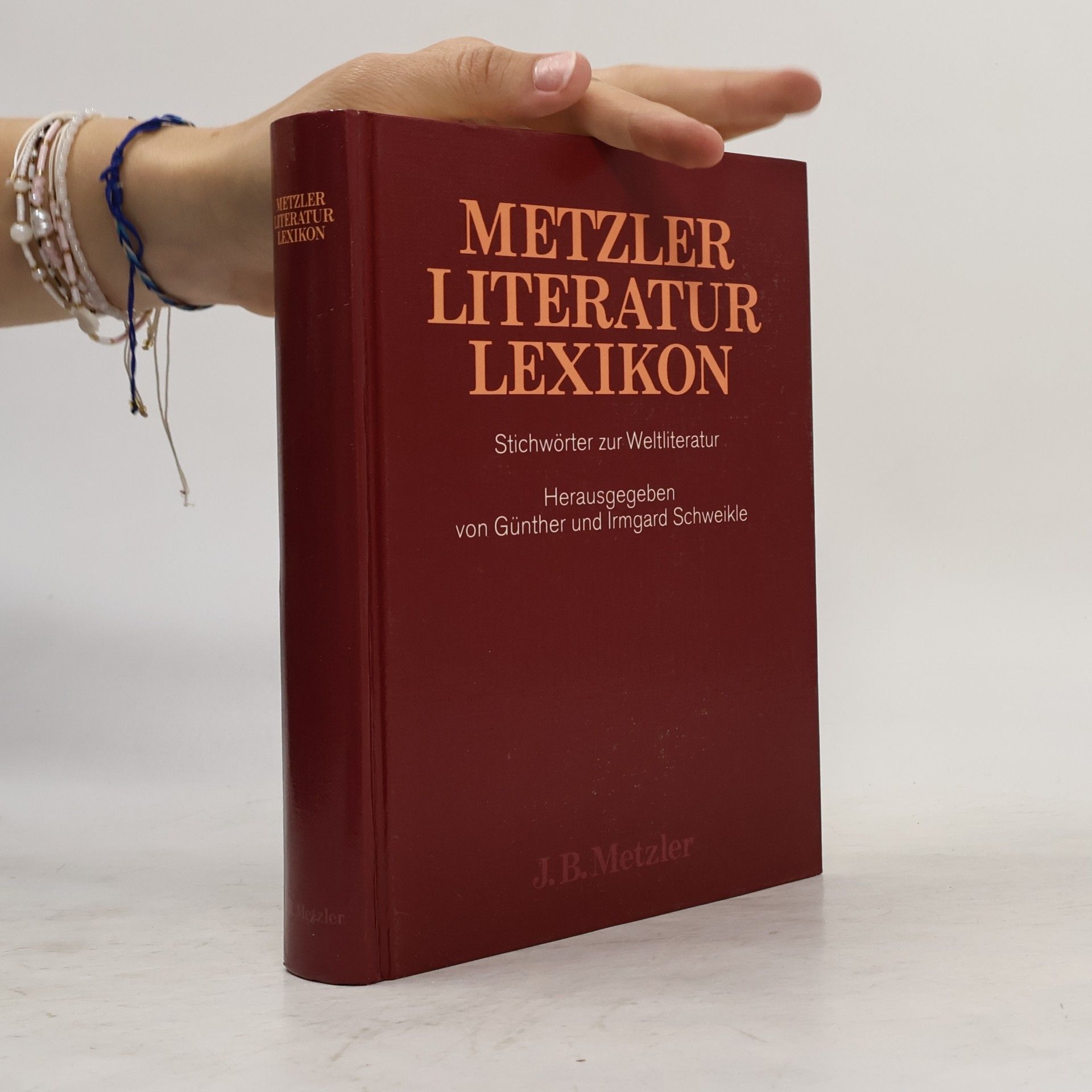 Günther Schweikle Metzler-Literatur-Lexikon