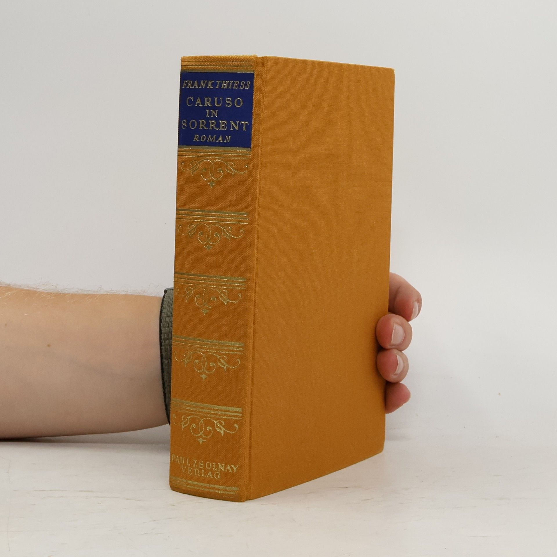 Frank Thiess Caruso in Sorrent