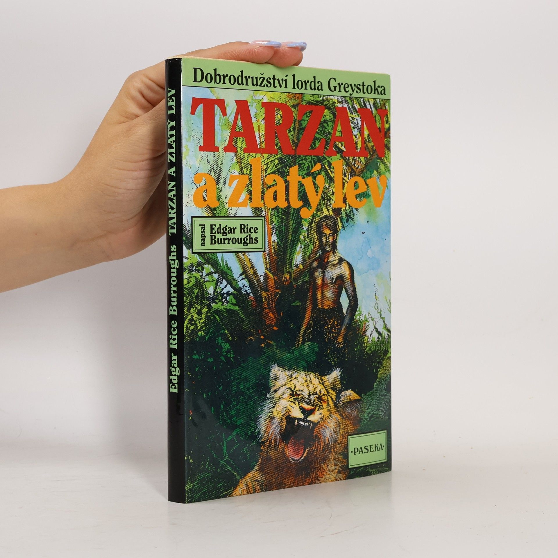 Edgar Rice Burrroughs Tarzan a zlatý lev