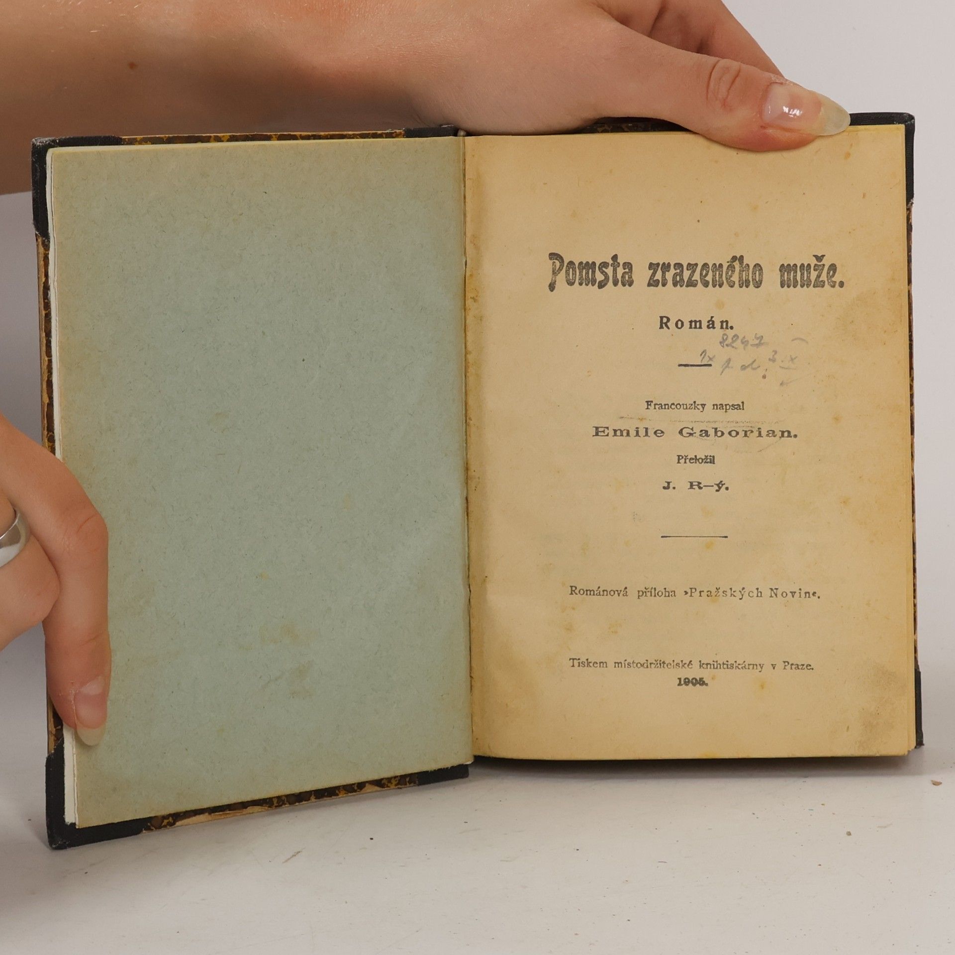 Émile Gaboriau Pomsta zrazeného muže