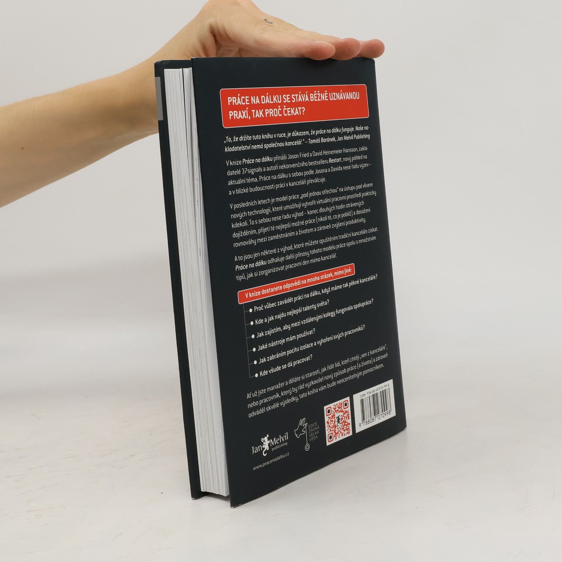Jason Fried Práce na dálku