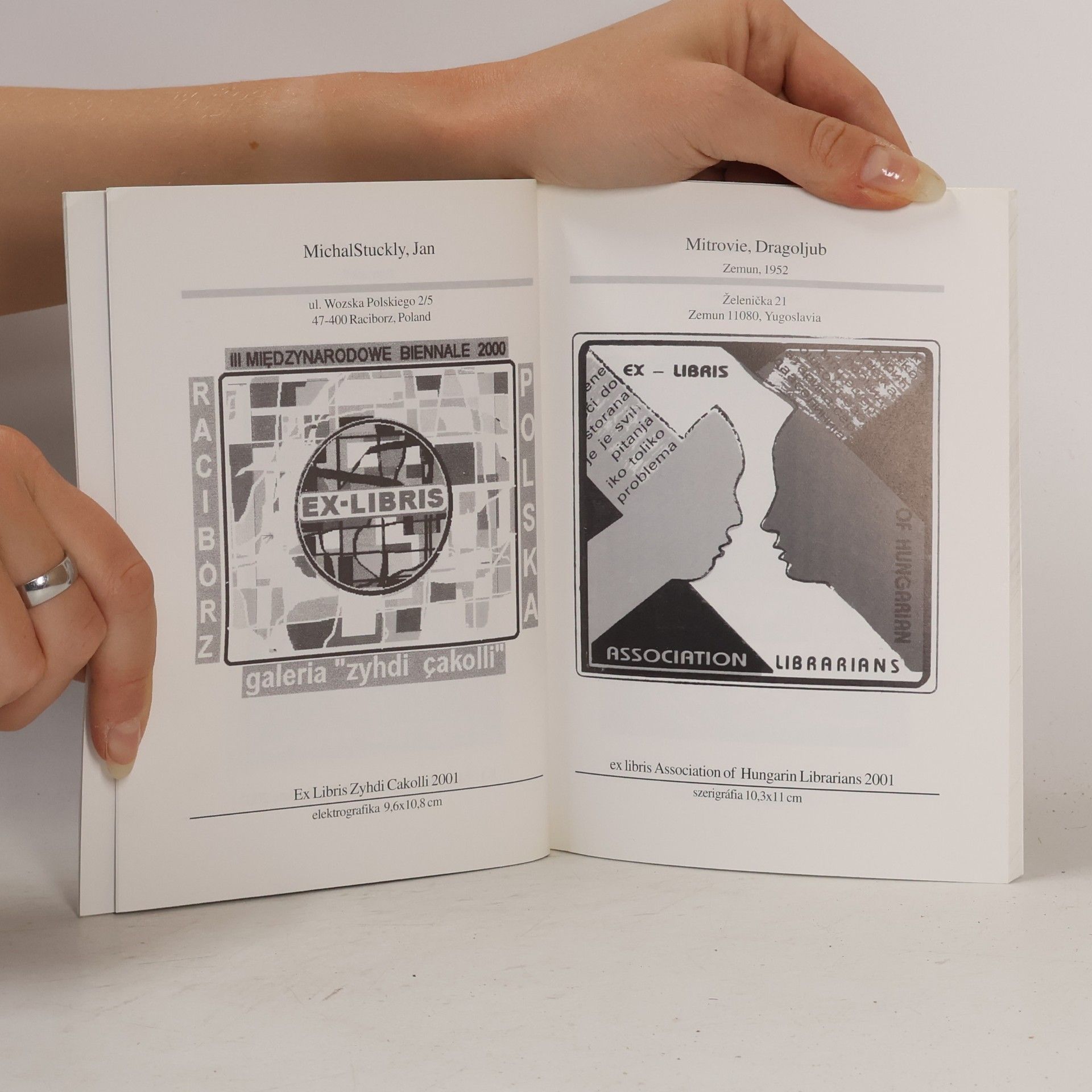 Autorenkollektiv I.International Ex Libris Competition Nyíregyháza, 2001