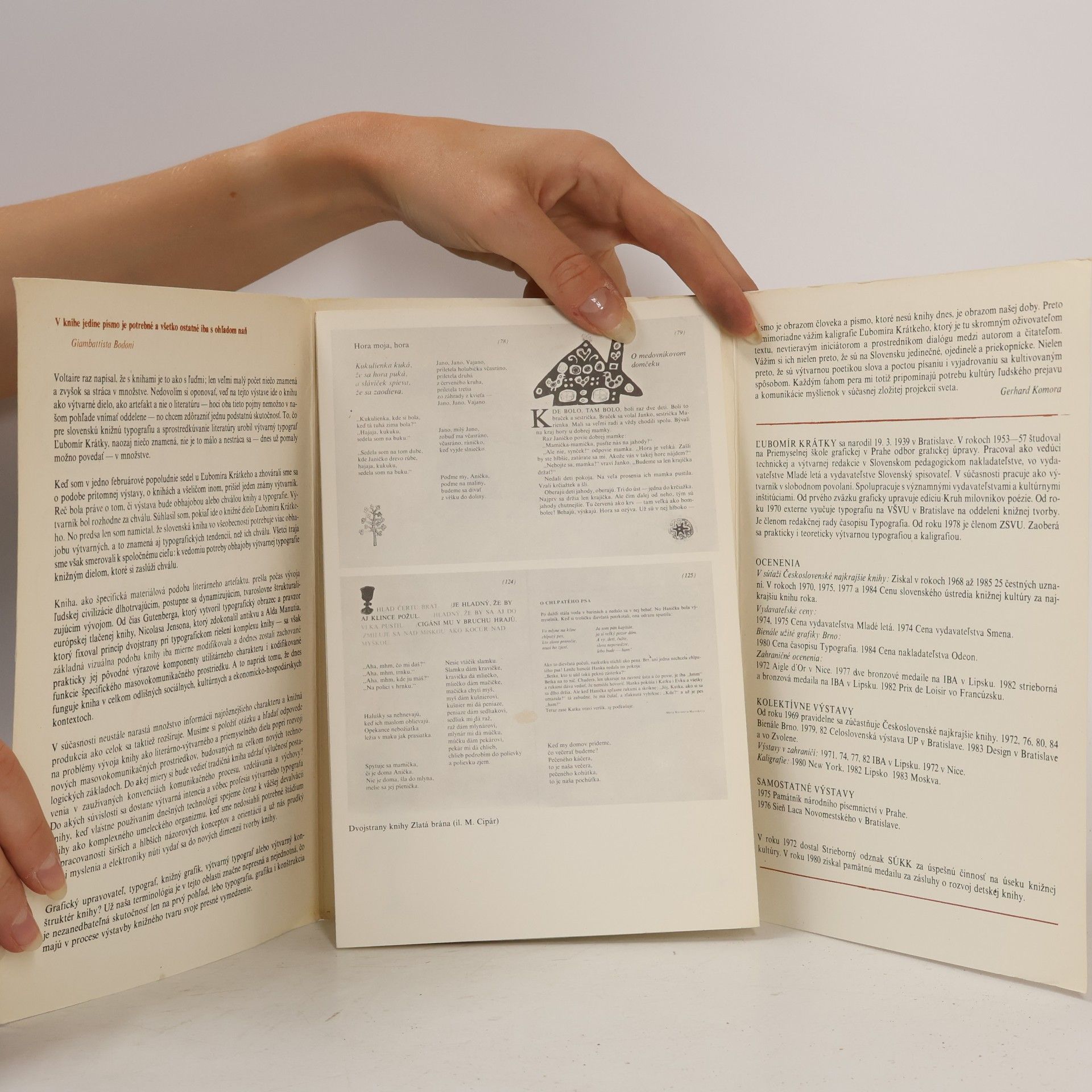 Ľubomír Krátky Typografia a kaligrafia
