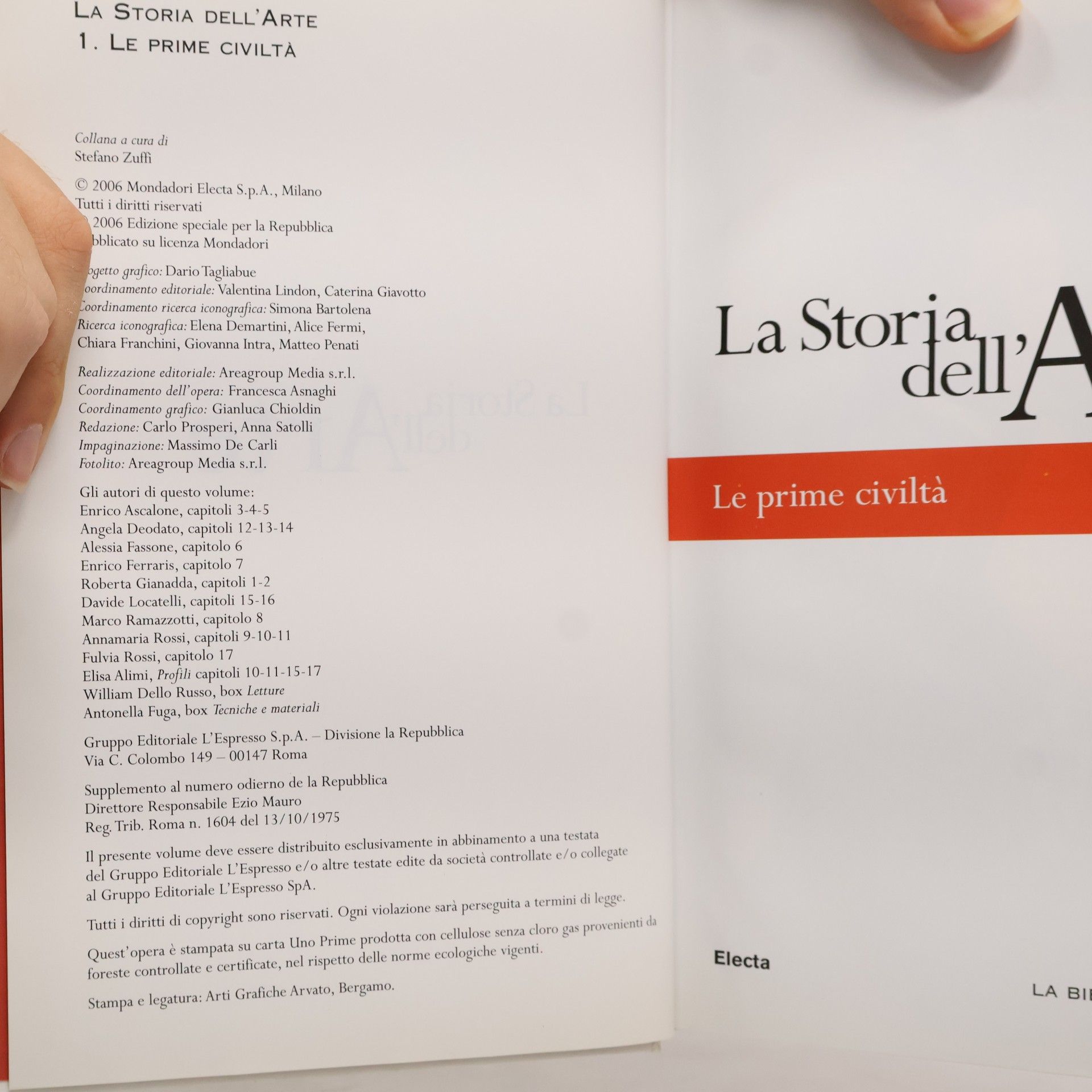 Stefano Zuffi La storia dell'arte - 1: Le prime civiltà