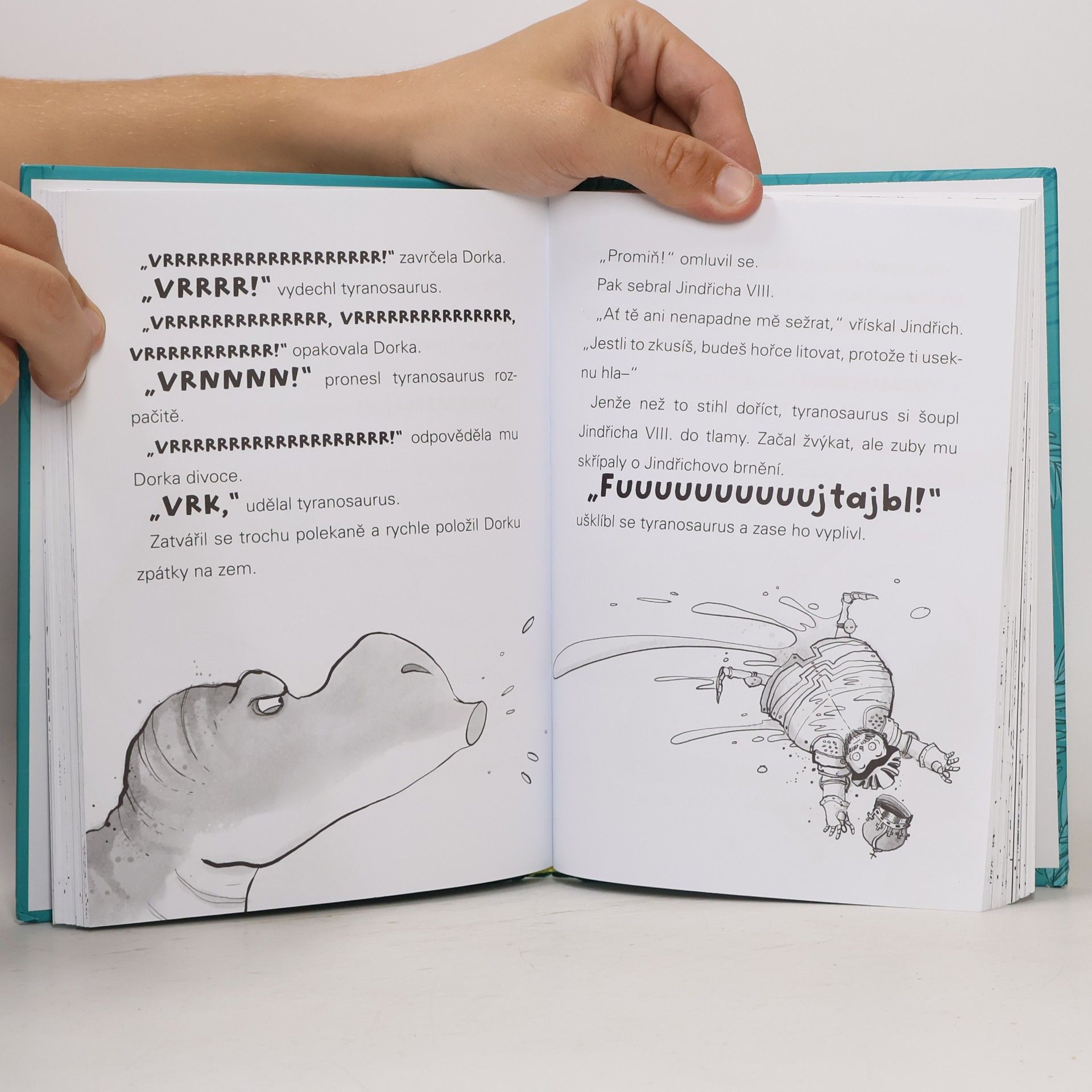 Georgia Pritchett Největší strašpytel zachraňuje dinosaury