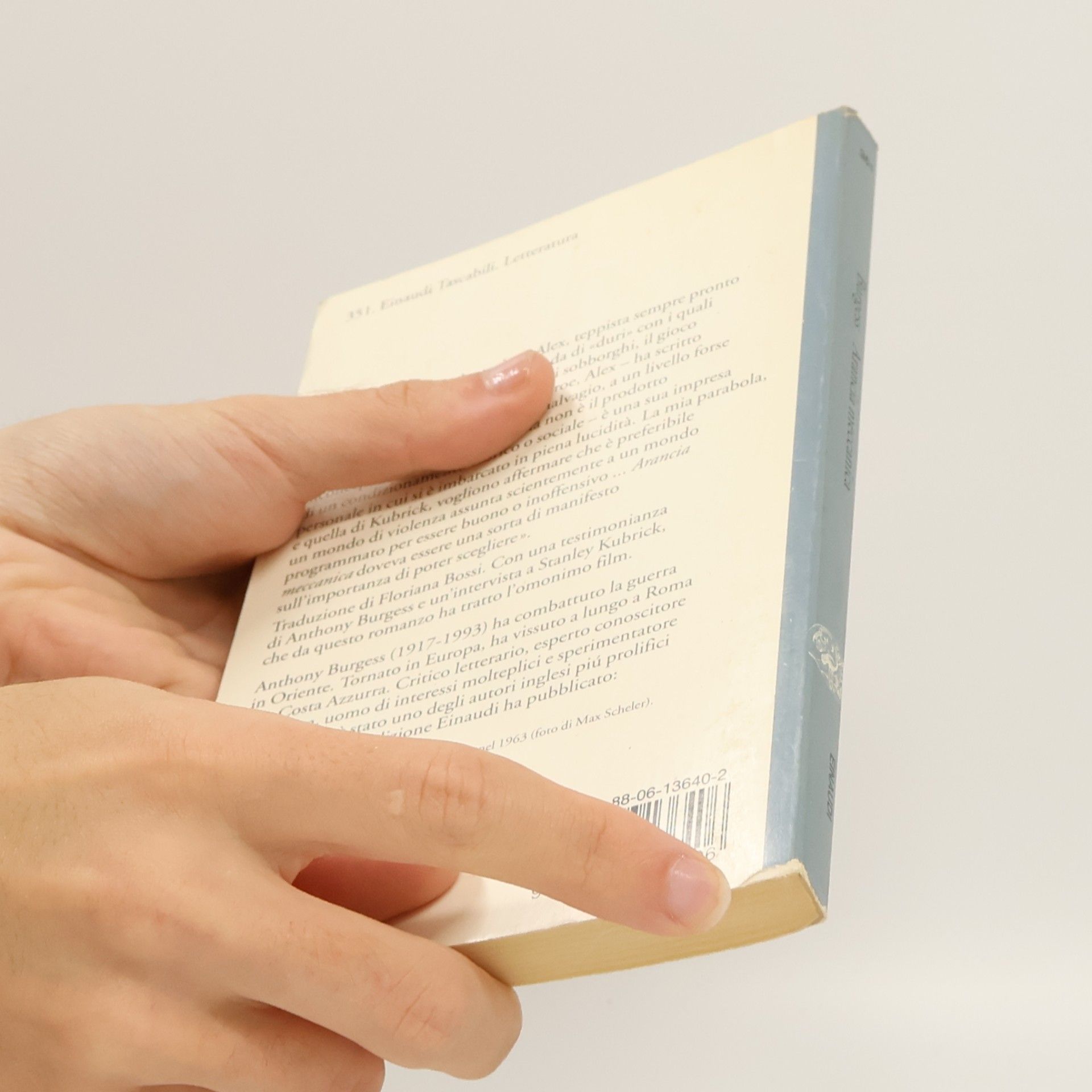 Anthony Burgess Arancia Meccanica