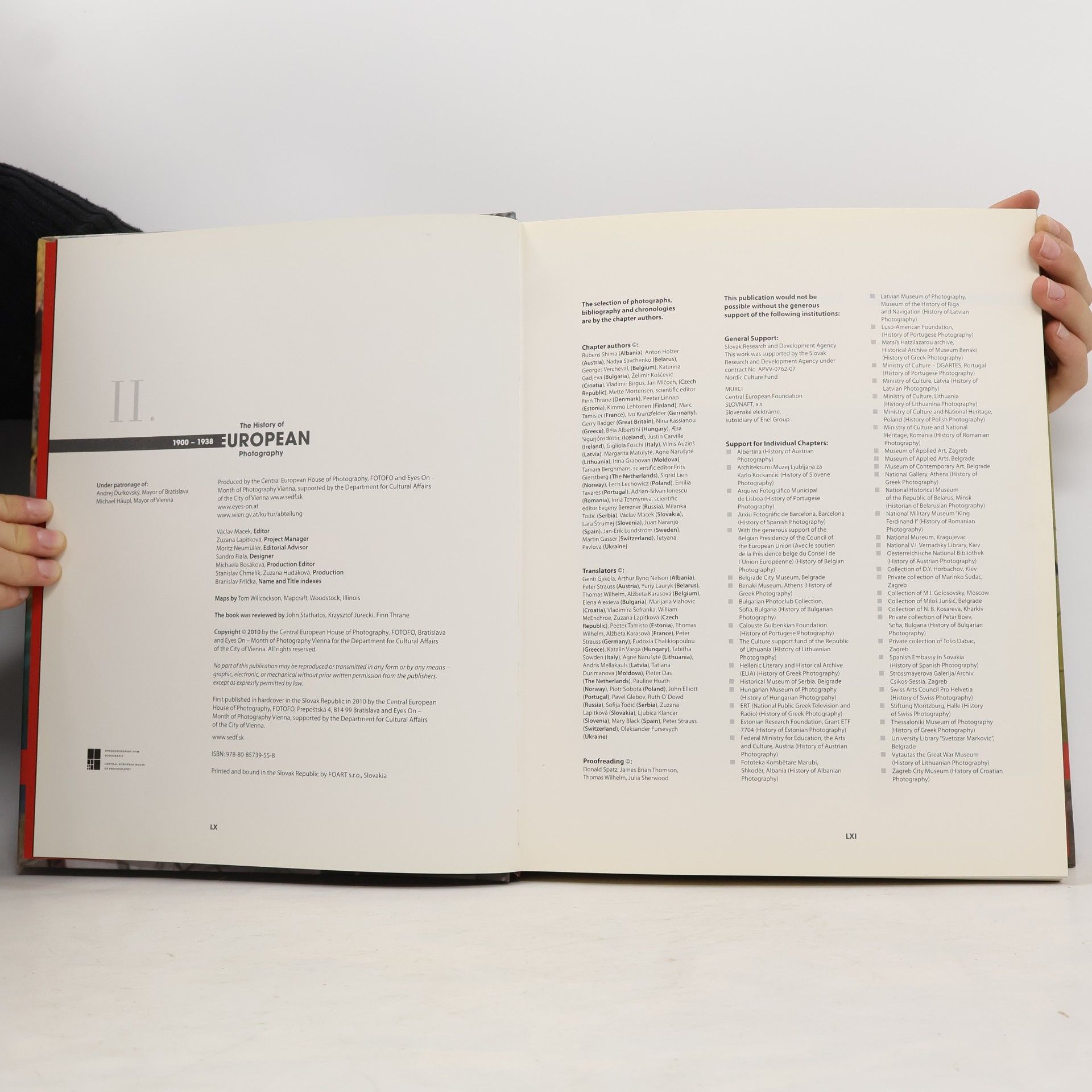 Václav Macek The History of European Photography 1900-1938 I-U