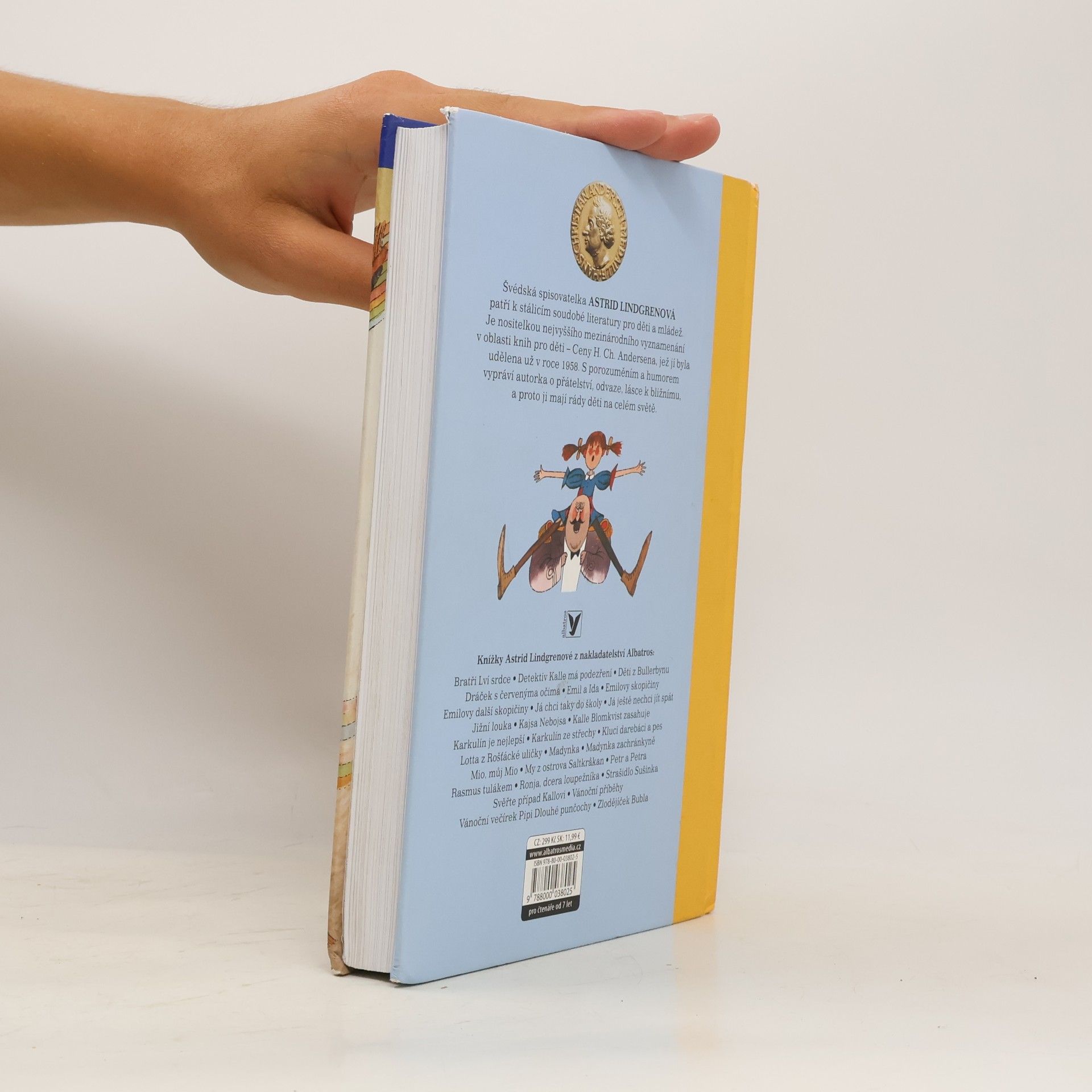 Astrid Lindgren Pipi Dlouhá punčocha
