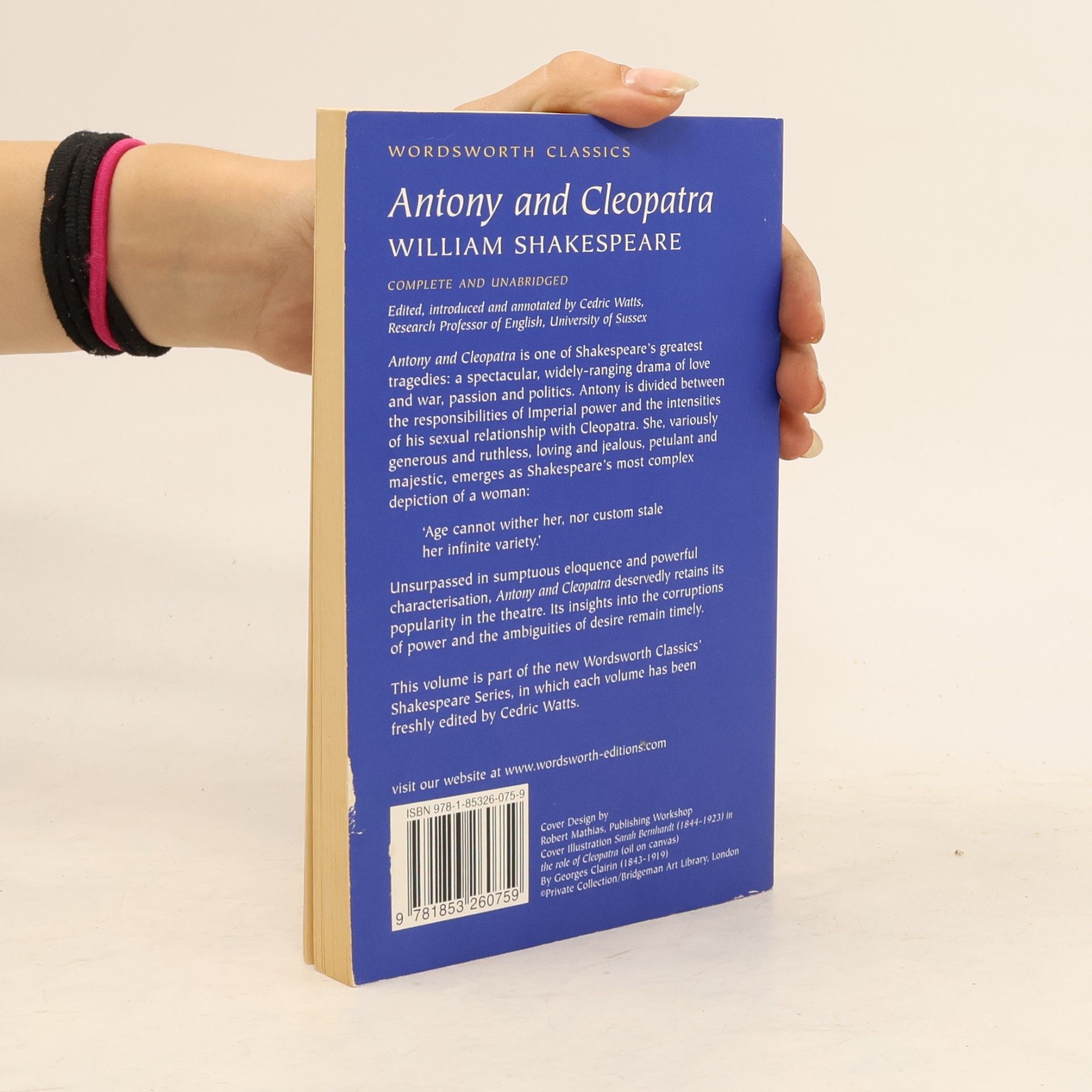William Shakespeare Antony and Cleopatra