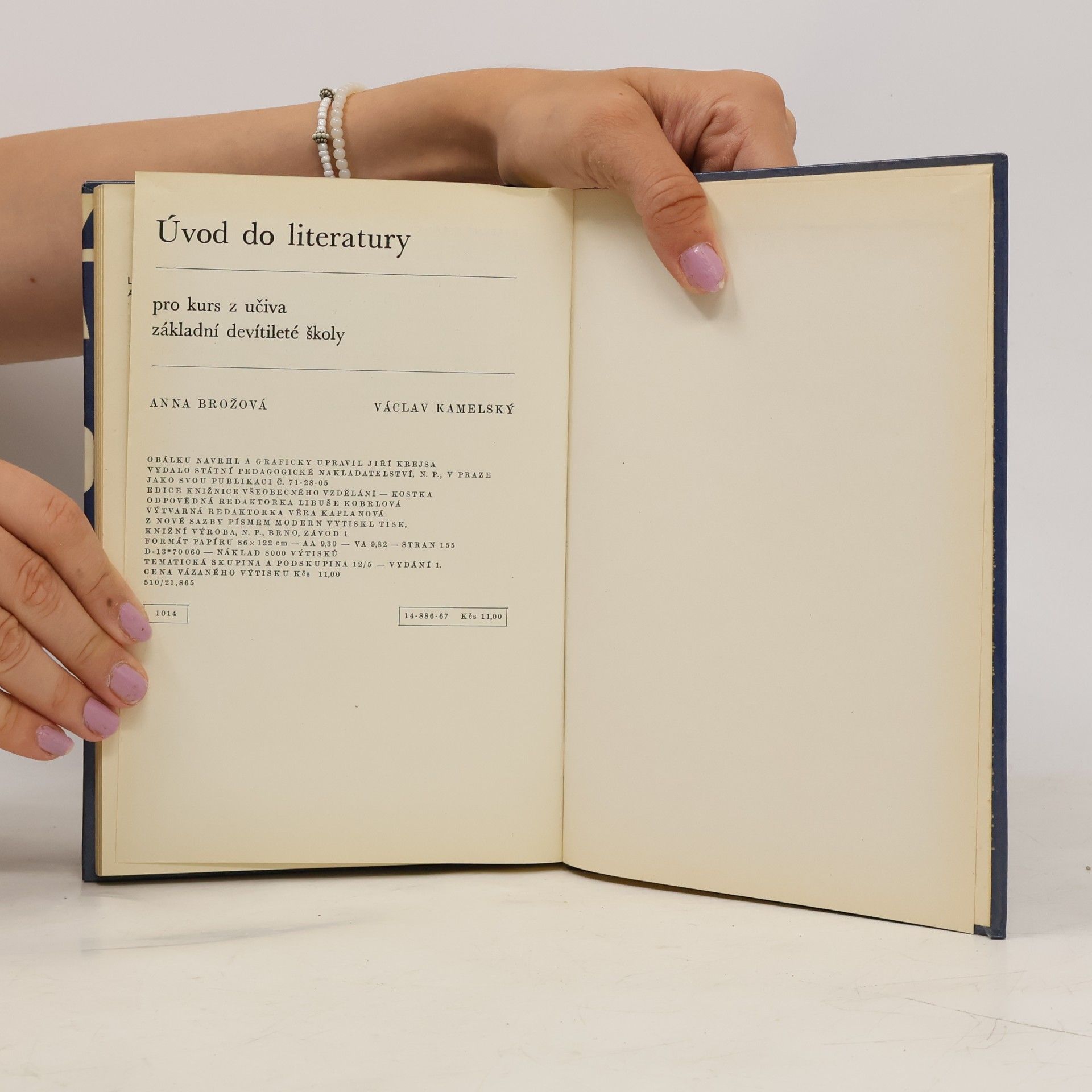 Anna Brožová Úvod do literatury