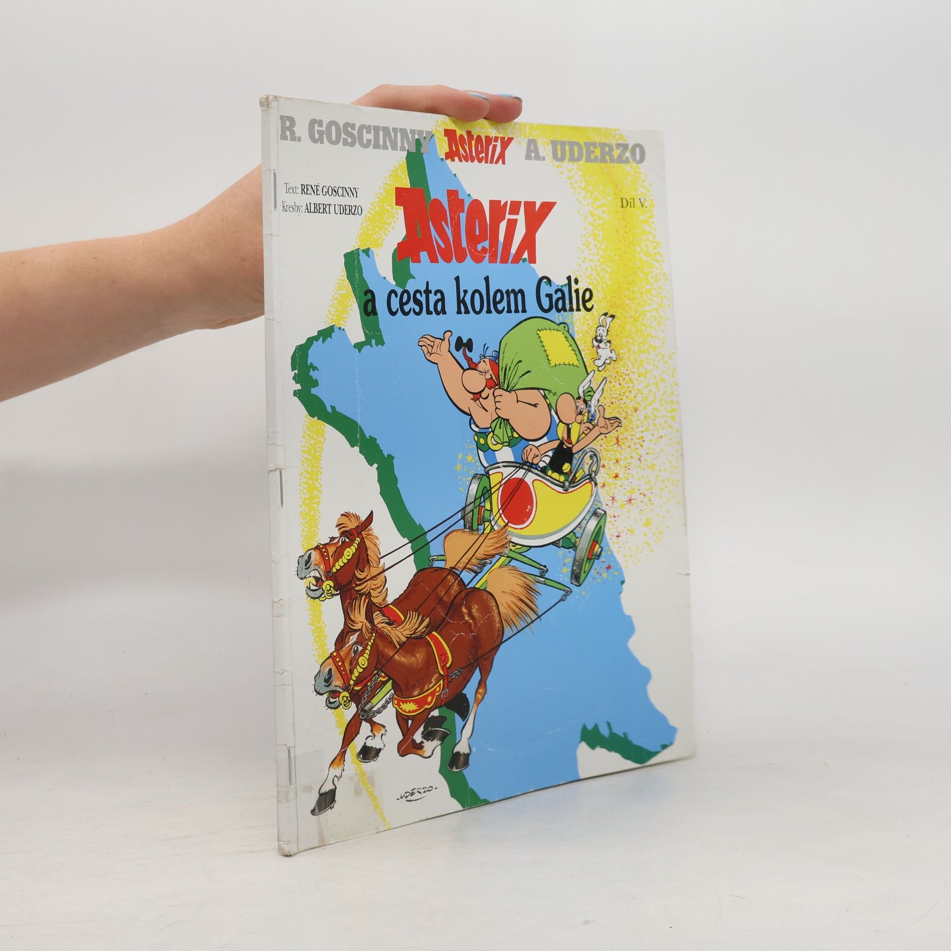 René Goscinny Asterix a cesta kolem Galie