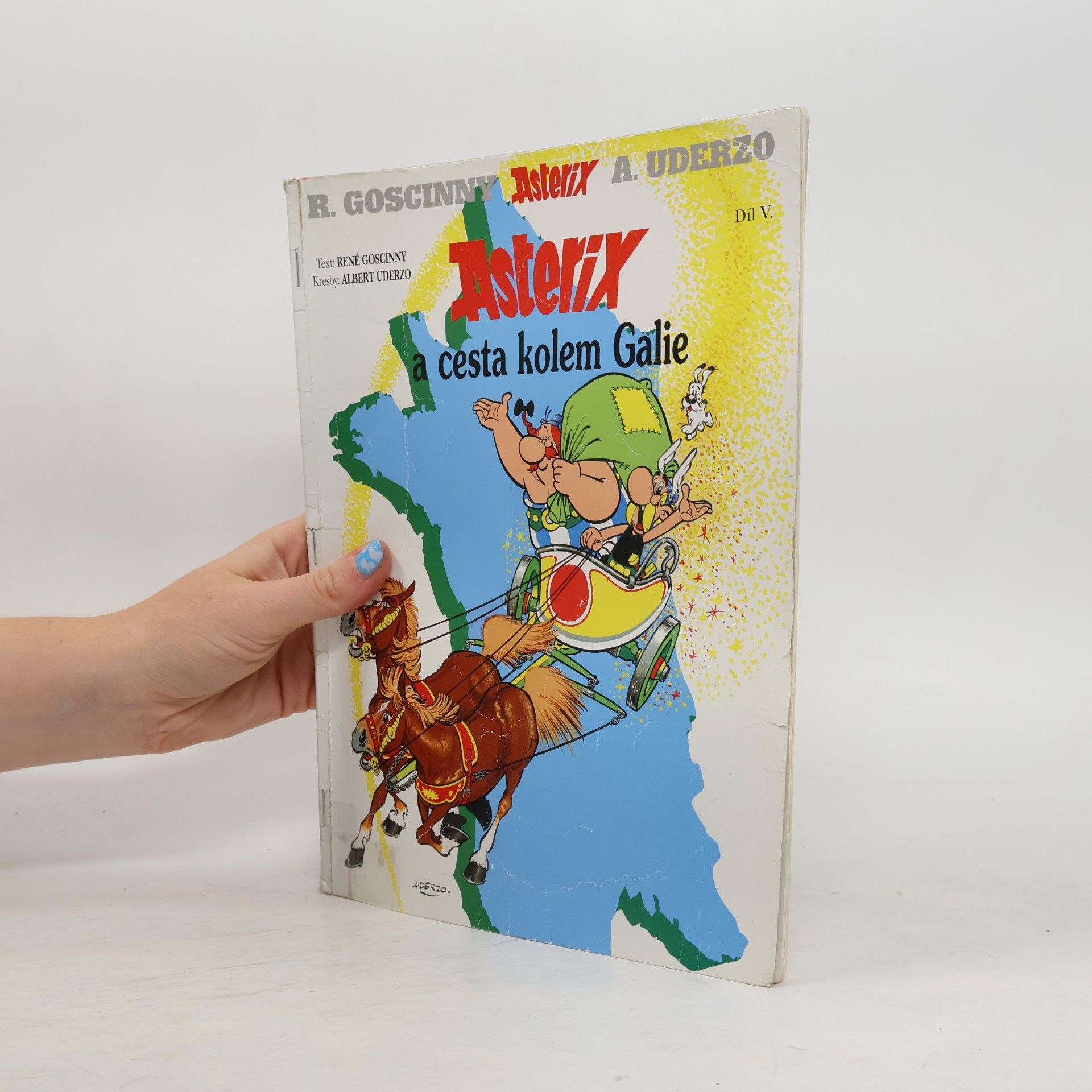 René Goscinny Asterix a cesta kolem Galie