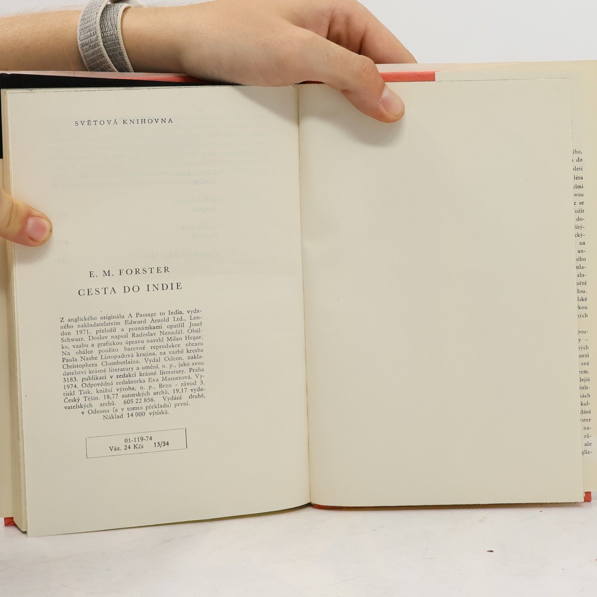 E. M. Forster Cesta do Indie