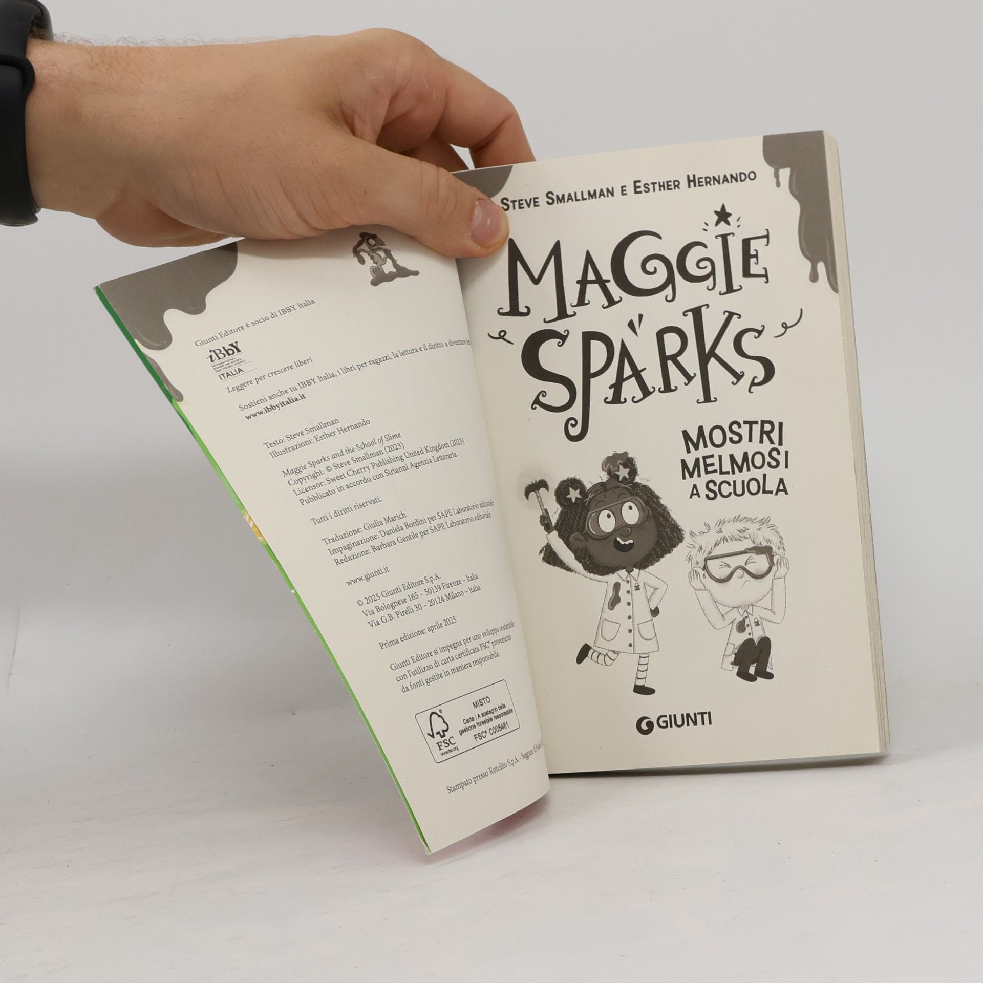 Steve Smallman Mostri melmosi a scuola. Maggie Sparks