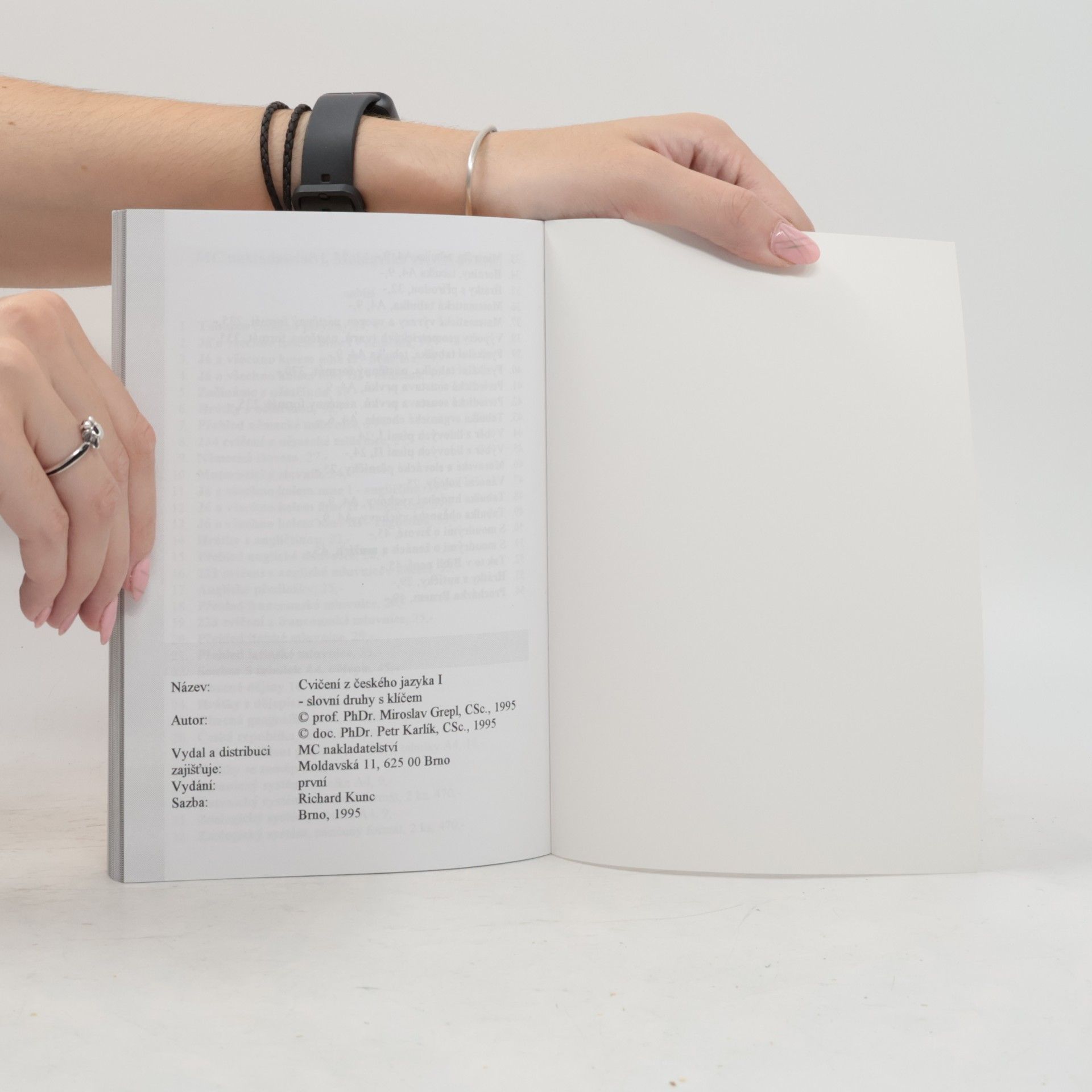 Autorenkollektiv 208 Cvičení z českého jazyka slovní druhy s klíčem 1