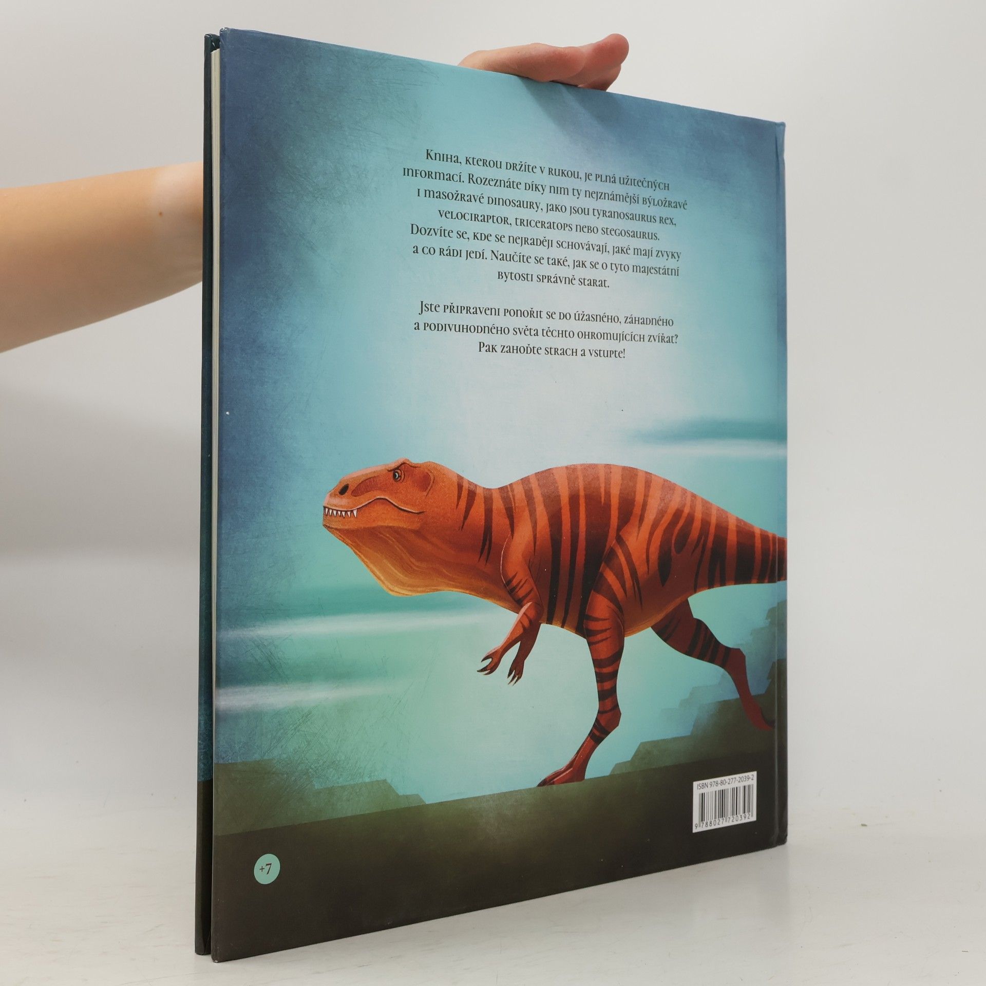 Federica Magrin Kniha plná dinosaurů : příručka zkušeného chovatele