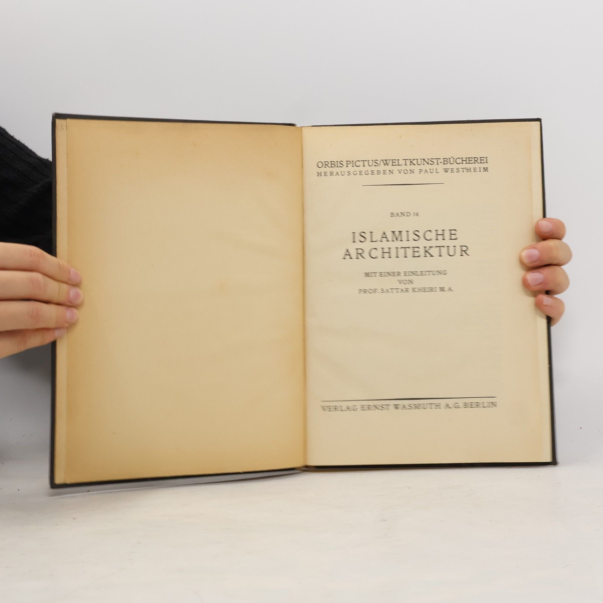 Ernst Wasmuth Islamische Architektur
