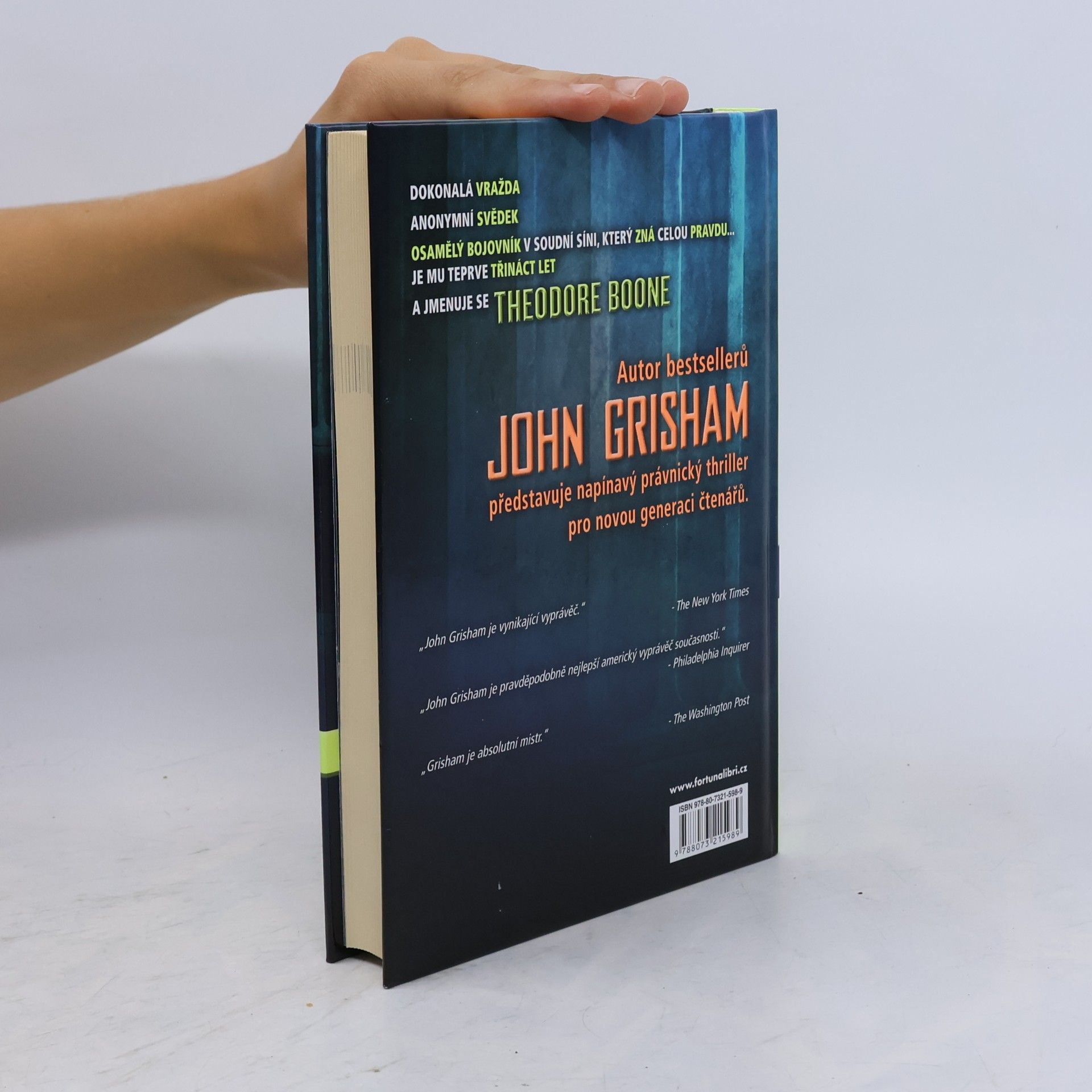 John Grisham Theodore Boone: Právník školou povinný