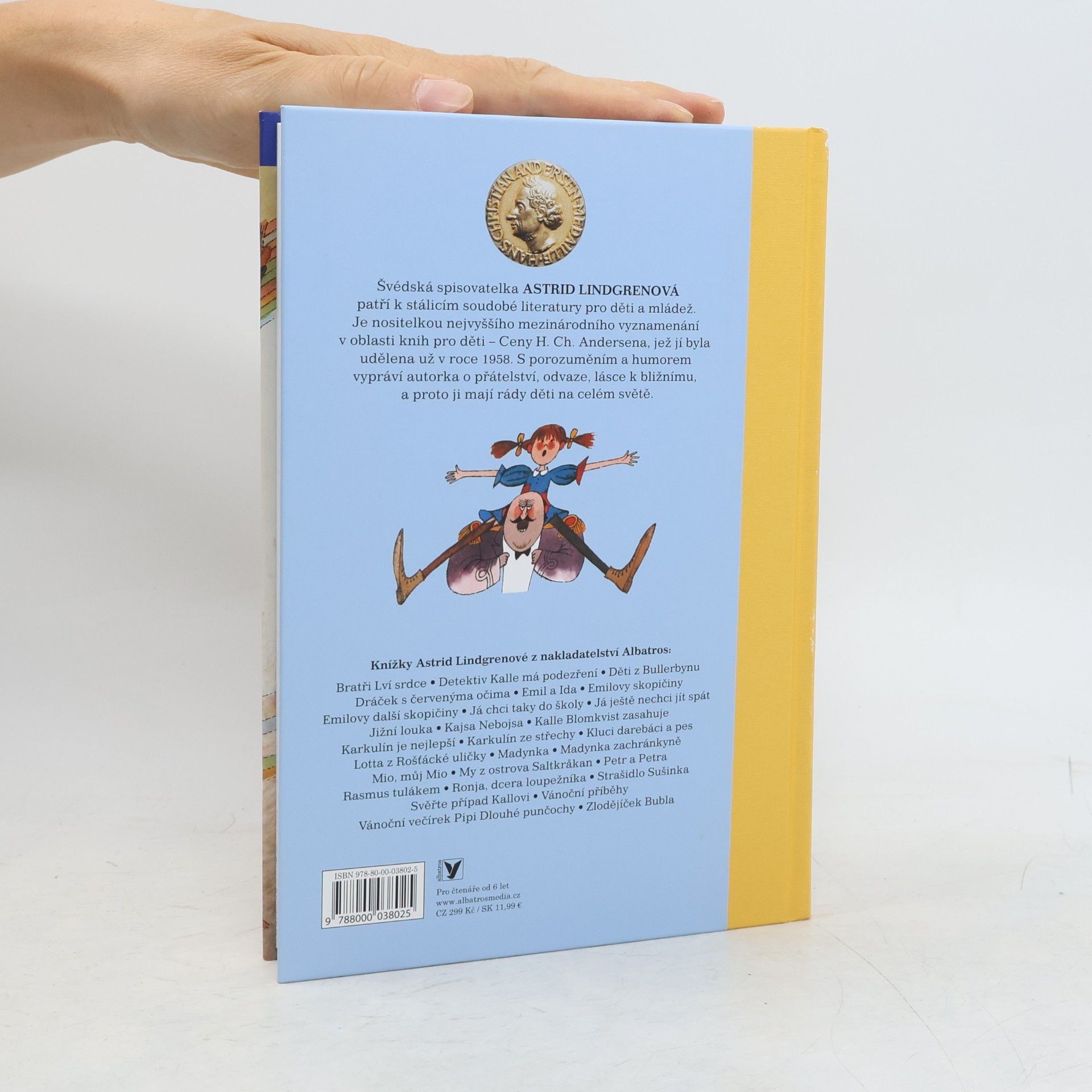 Astrid Lindgren Pipi Dlouhá punčocha