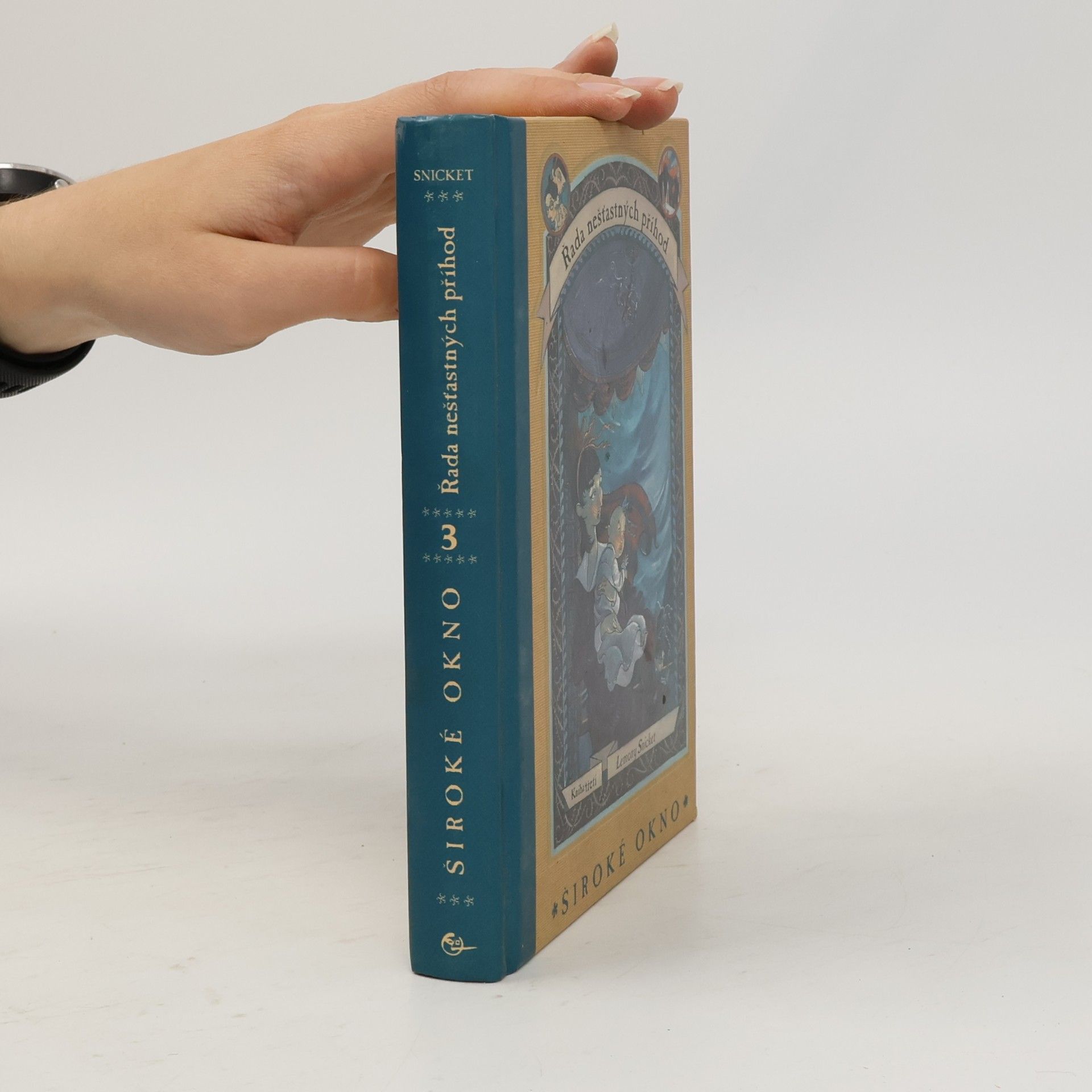 Lemony Snicket Řada nešťastných příhod. 3.díl. Široké okno