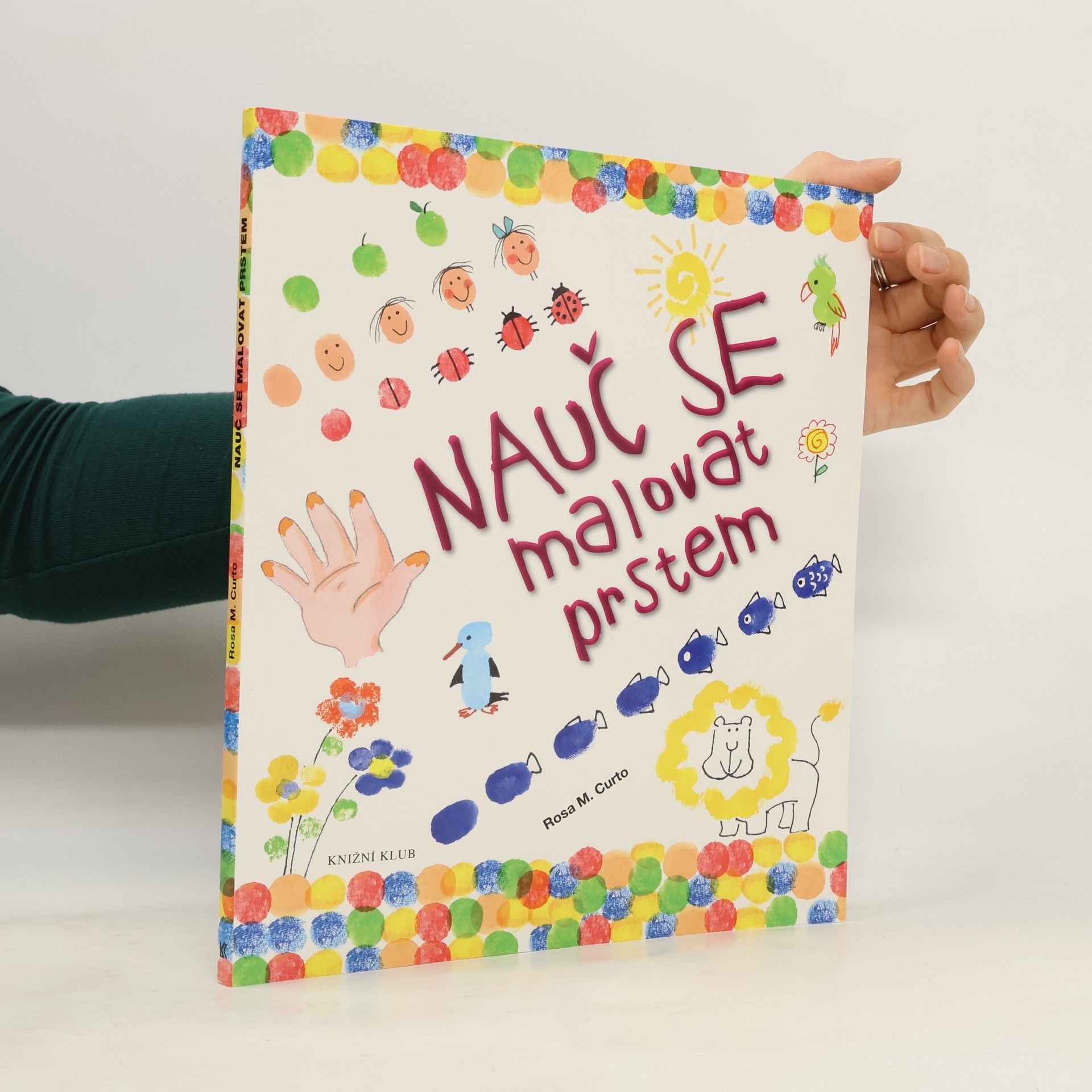 Rosa María Curto Nauč se malovat prstem