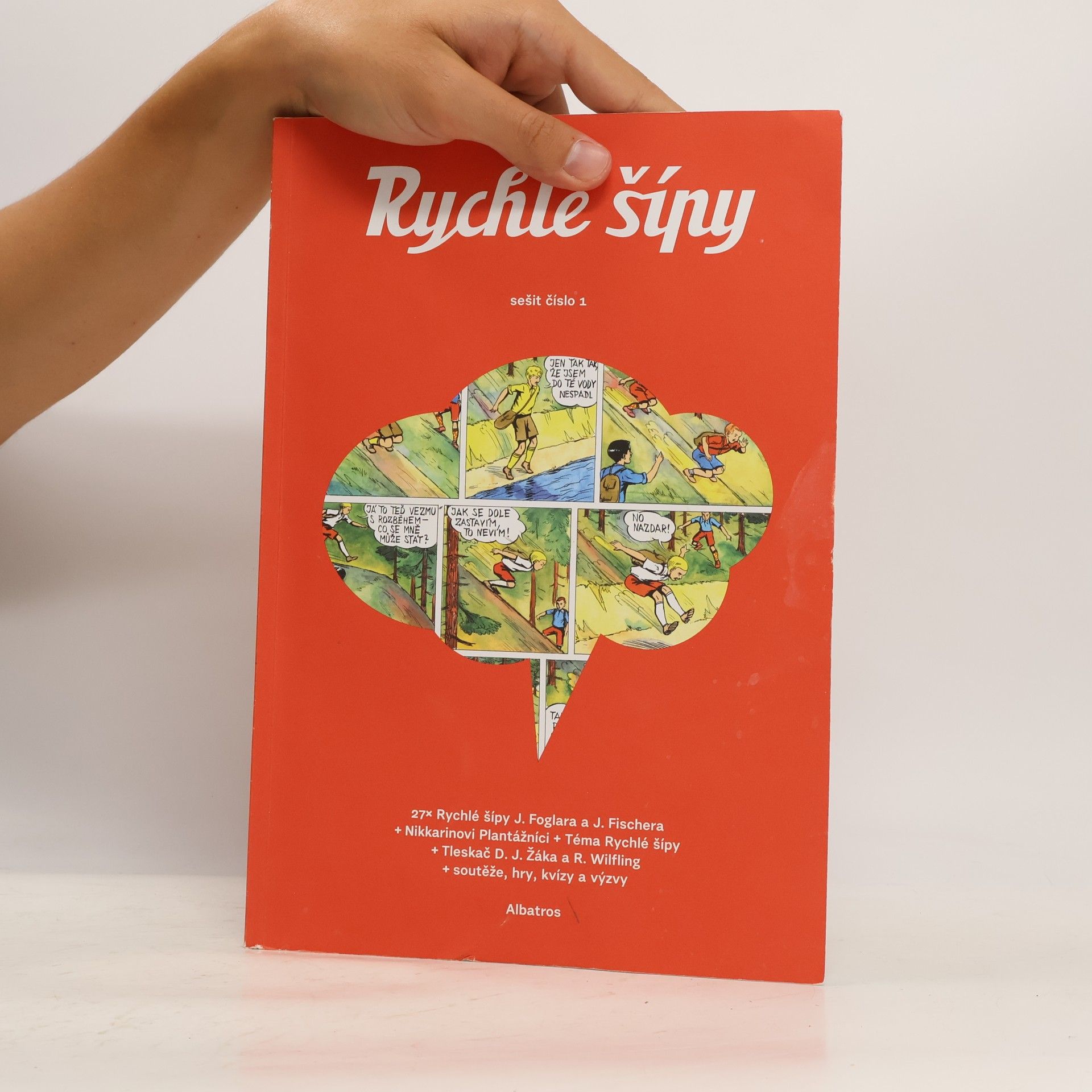 Jaroslav Foglar Rychlé šípy. Sešit číslo 1