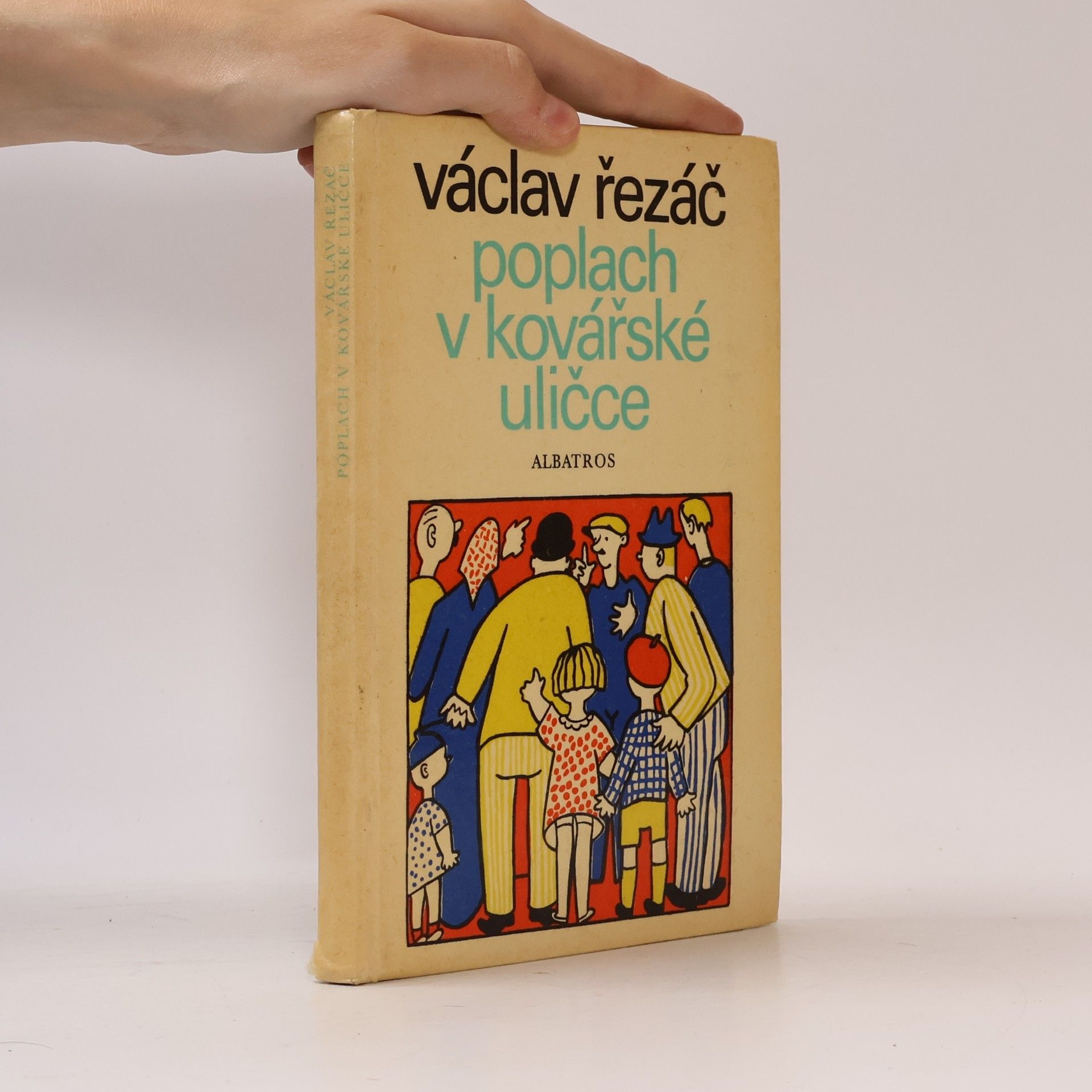 Václav Řezáč Poplach v kovářské uličce
