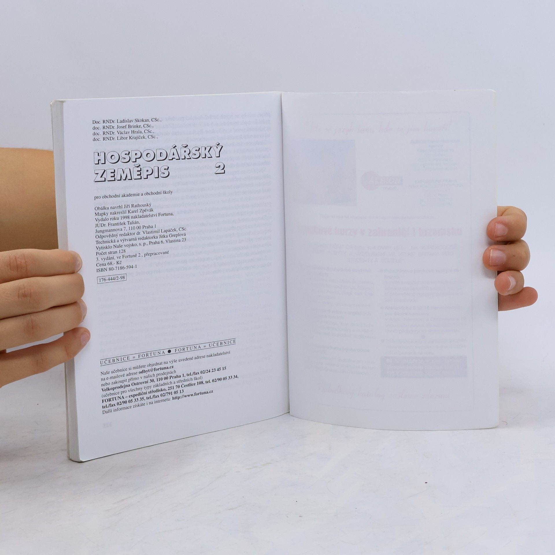 Ladislav Skokan Hospodářský zeměpis 2. Pro obchodní akademie a obchodní školy