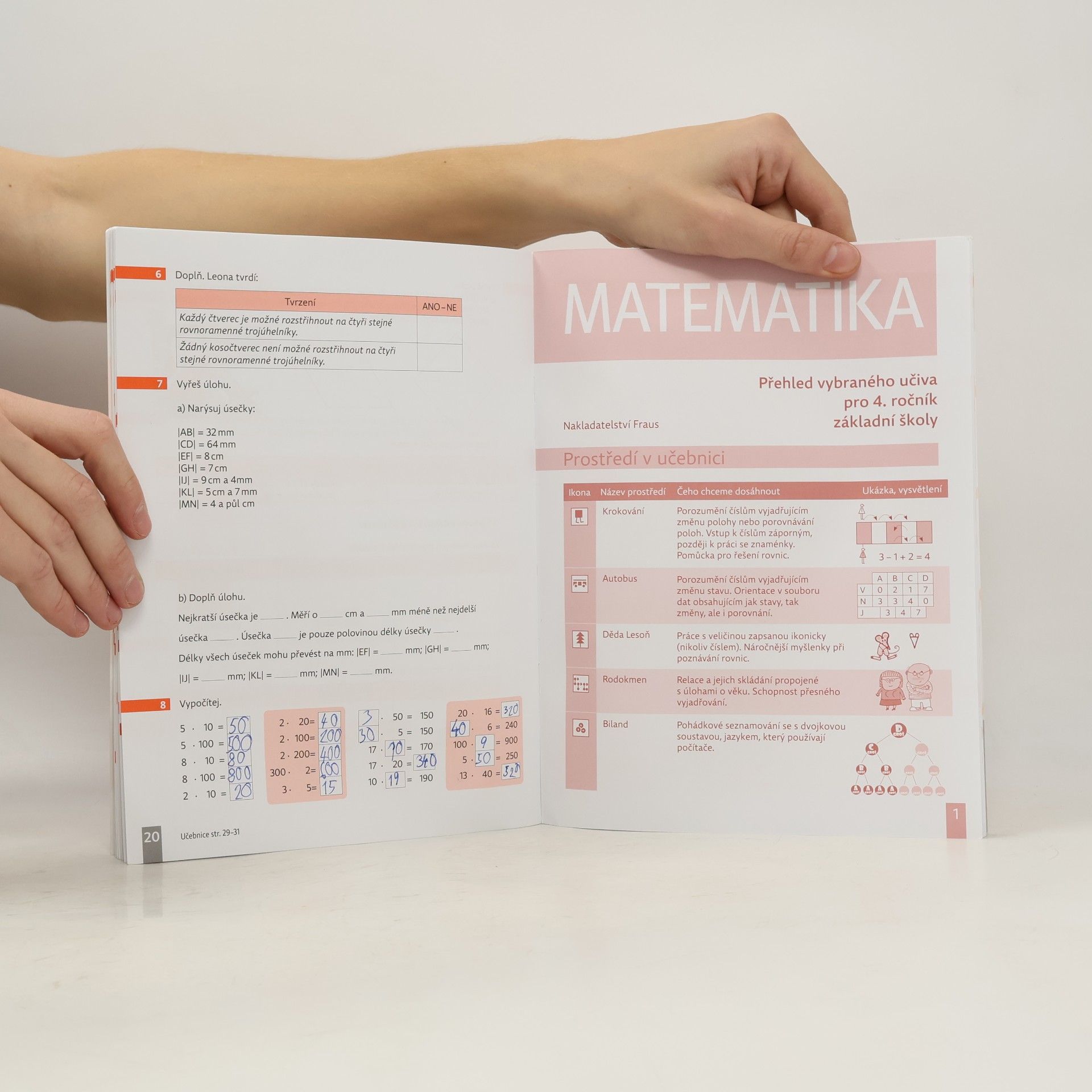 AA.VV. Matematika 4/1 - Pracovní sešit