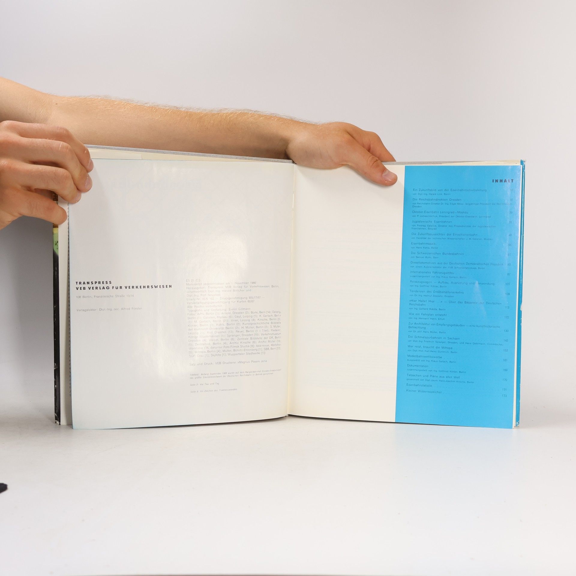 Collectif d'auteurs Eisenbahn-Jahrbuch 1967
