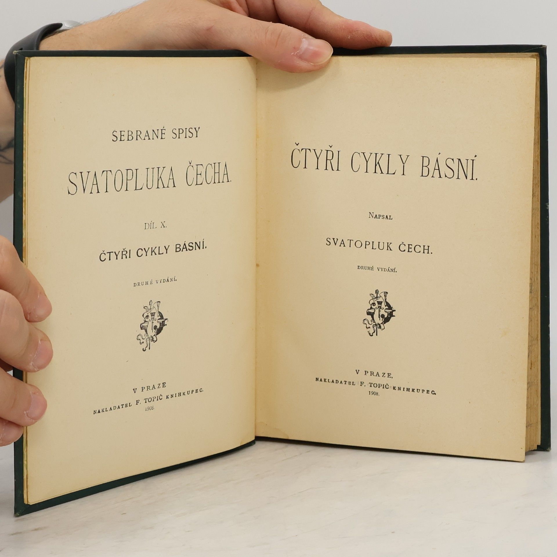 Svatopluk Čech Čtyři cykly básní