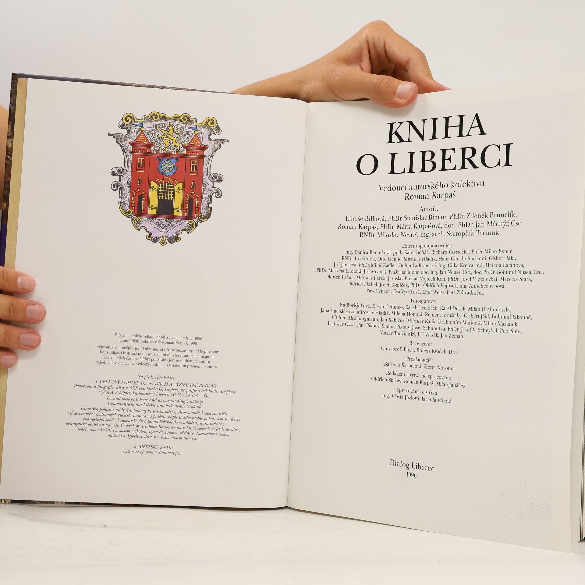 Autorenkollektiv Kniha o Liberci