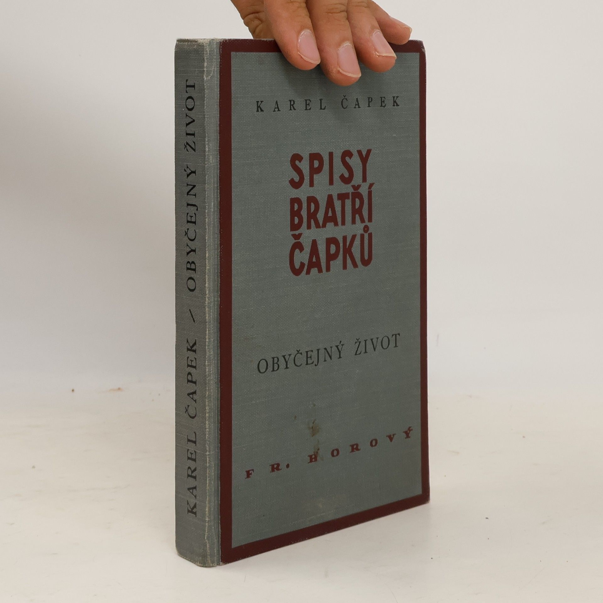 Karel Čapek Obyčejný život