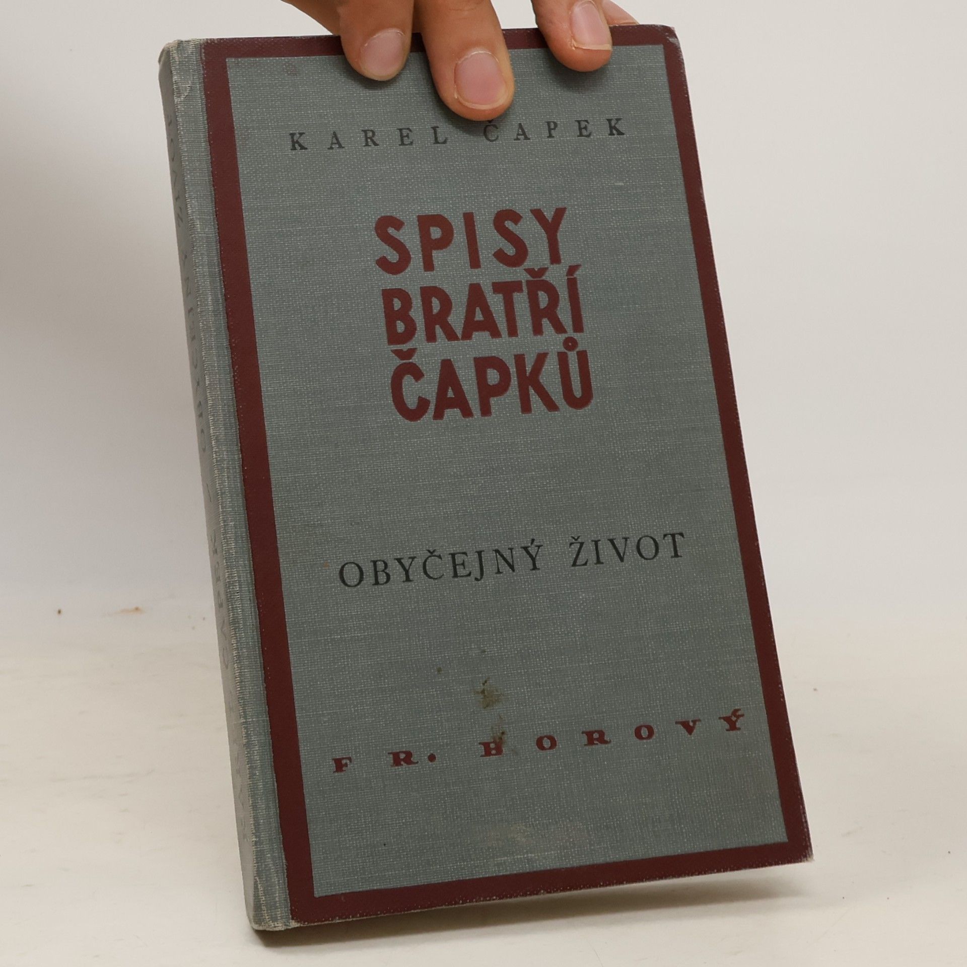Karel Čapek Obyčejný život